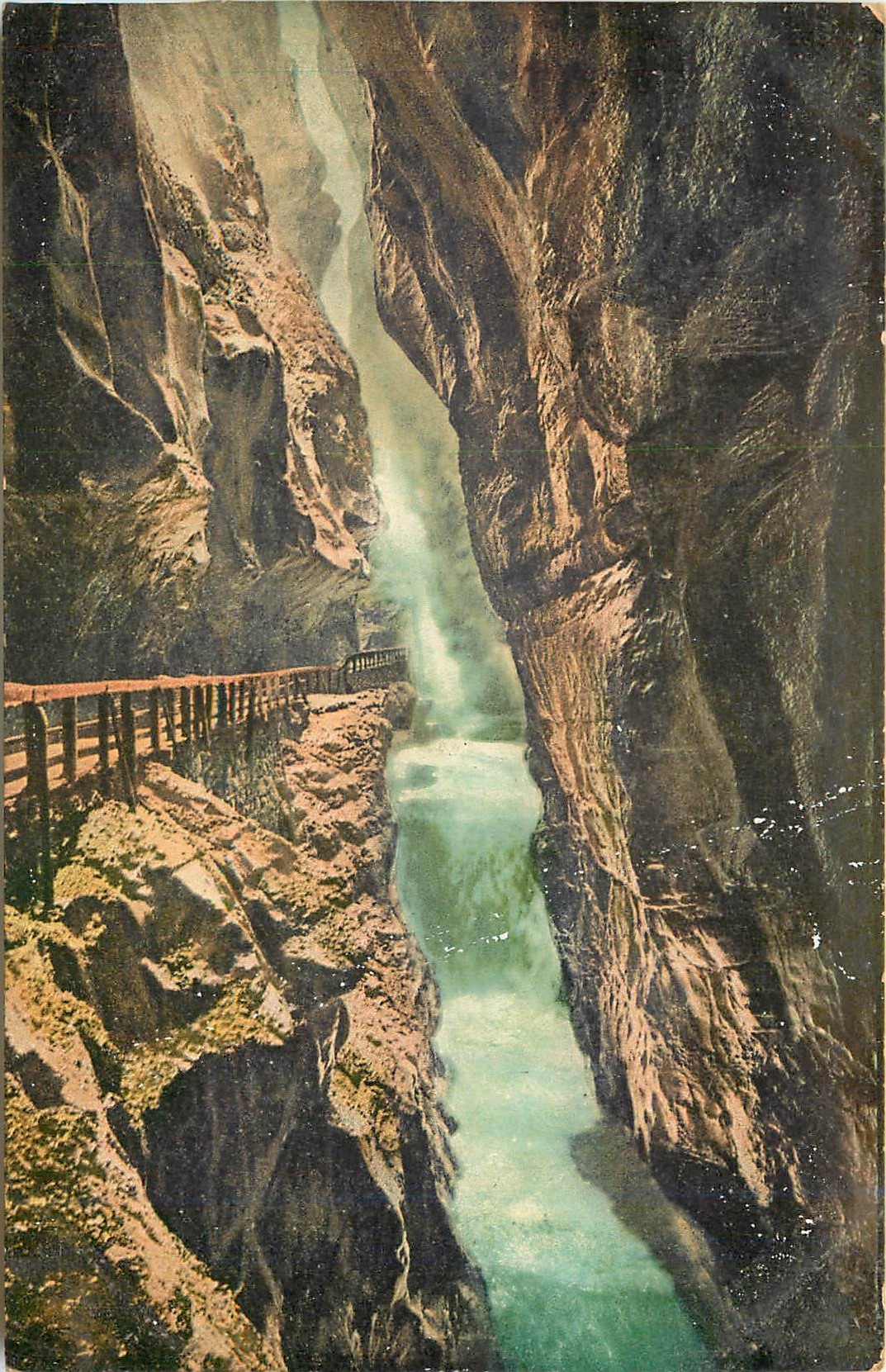 CPA Taminaschlucht Zurich 