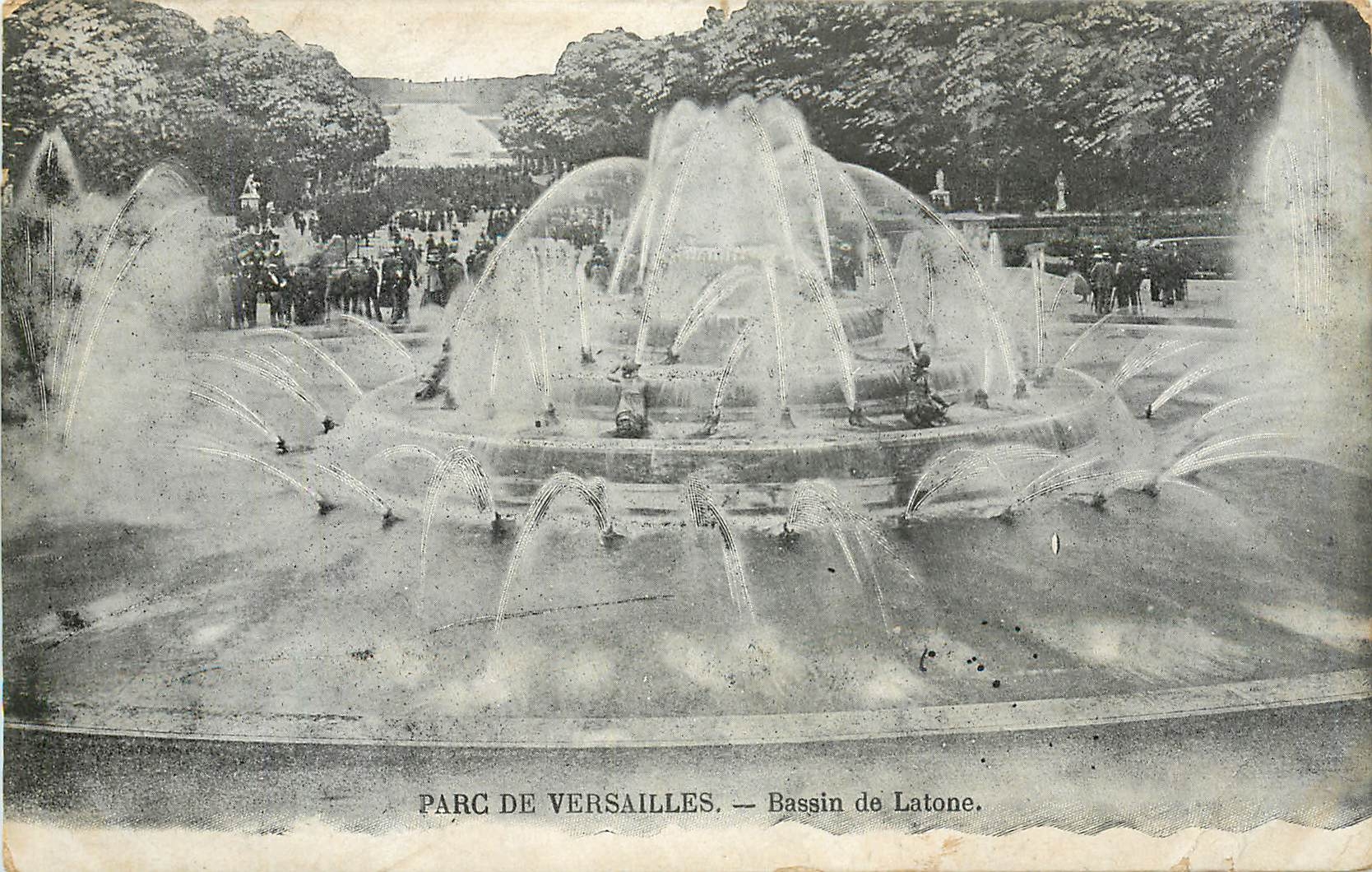 CPA Parc de Versailles Bassin de Latone 