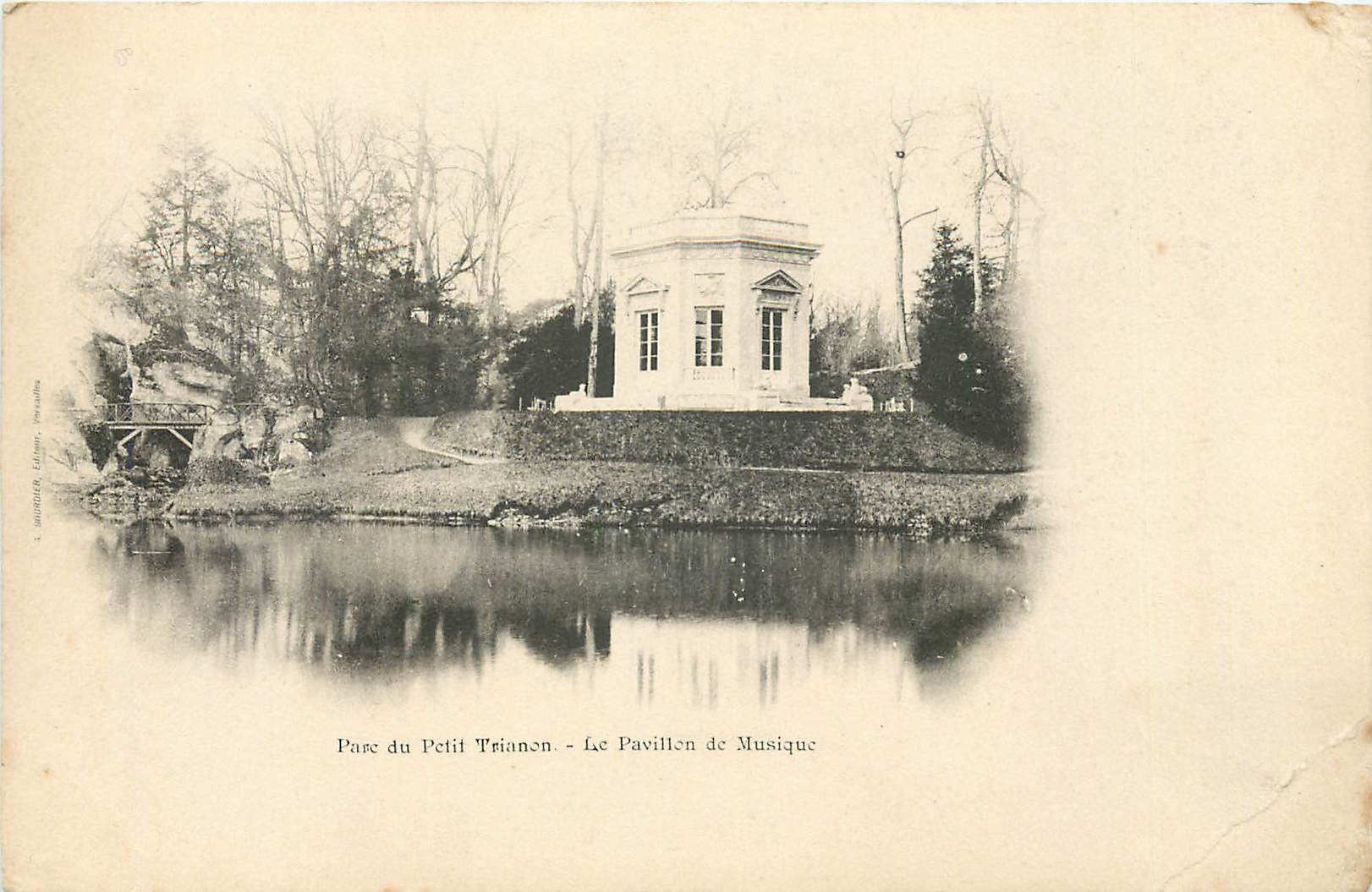 CPA Parc du Petit Trianon Le Pavillon de Musique 