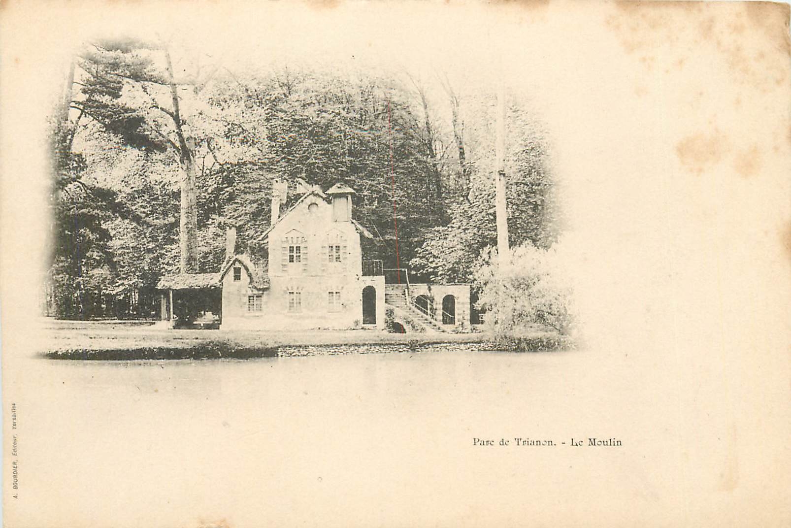 CPA Parc de Trianon Le Moulin 