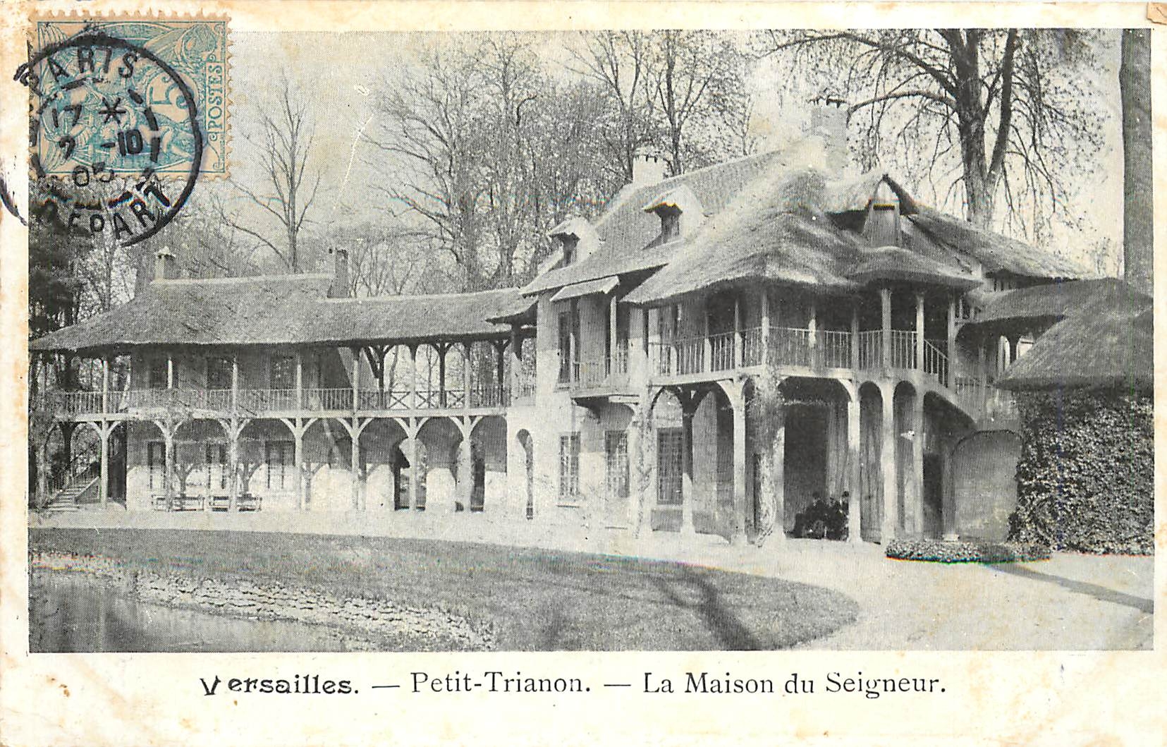 CPA Versailles Petit Trianon La Maison du Seigneur