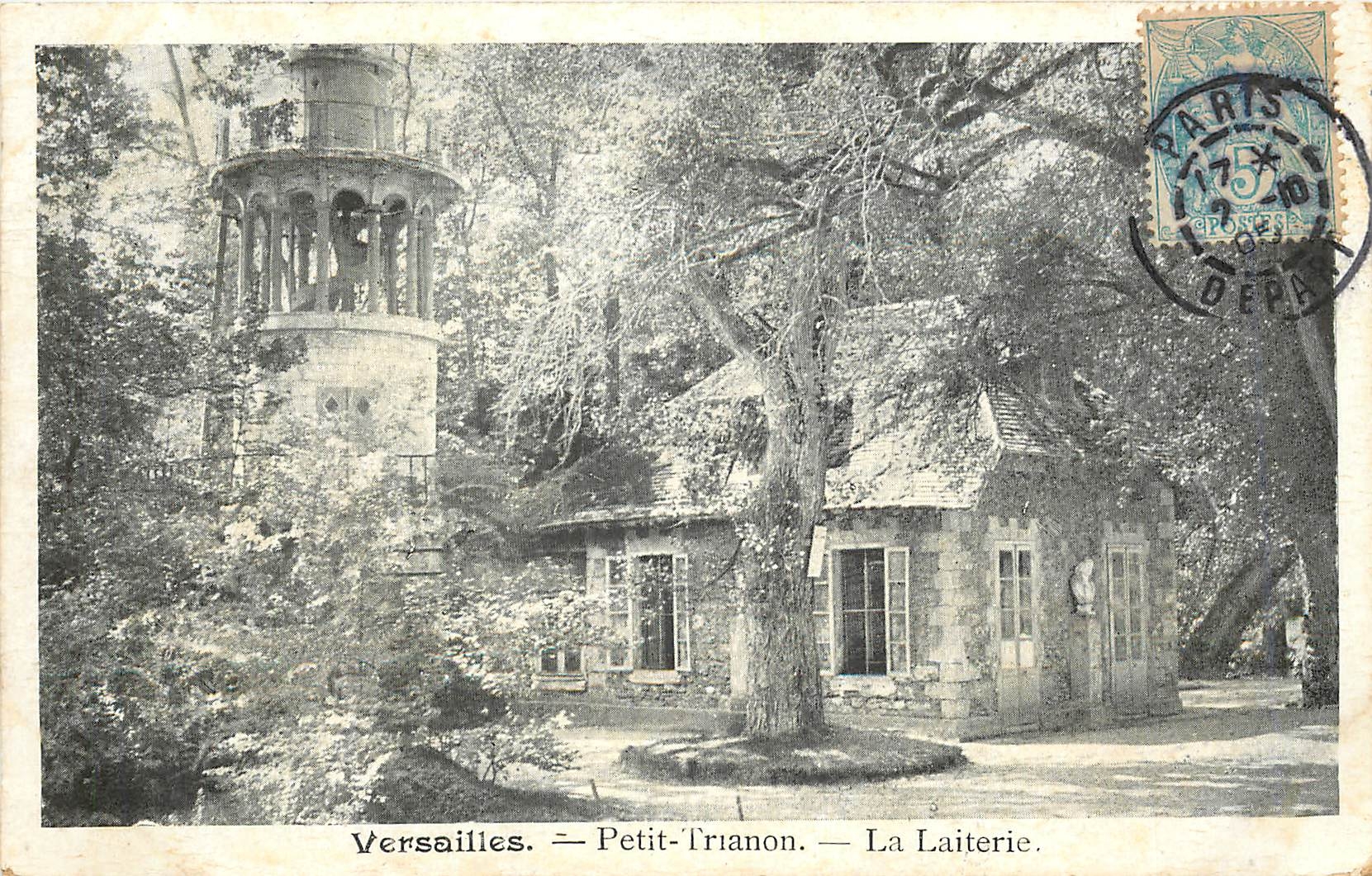 CPA Versailles Petit Trianon La Laiterie