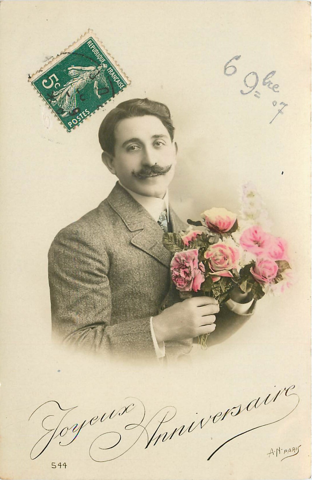 CPA Joyeux Anniversaire 