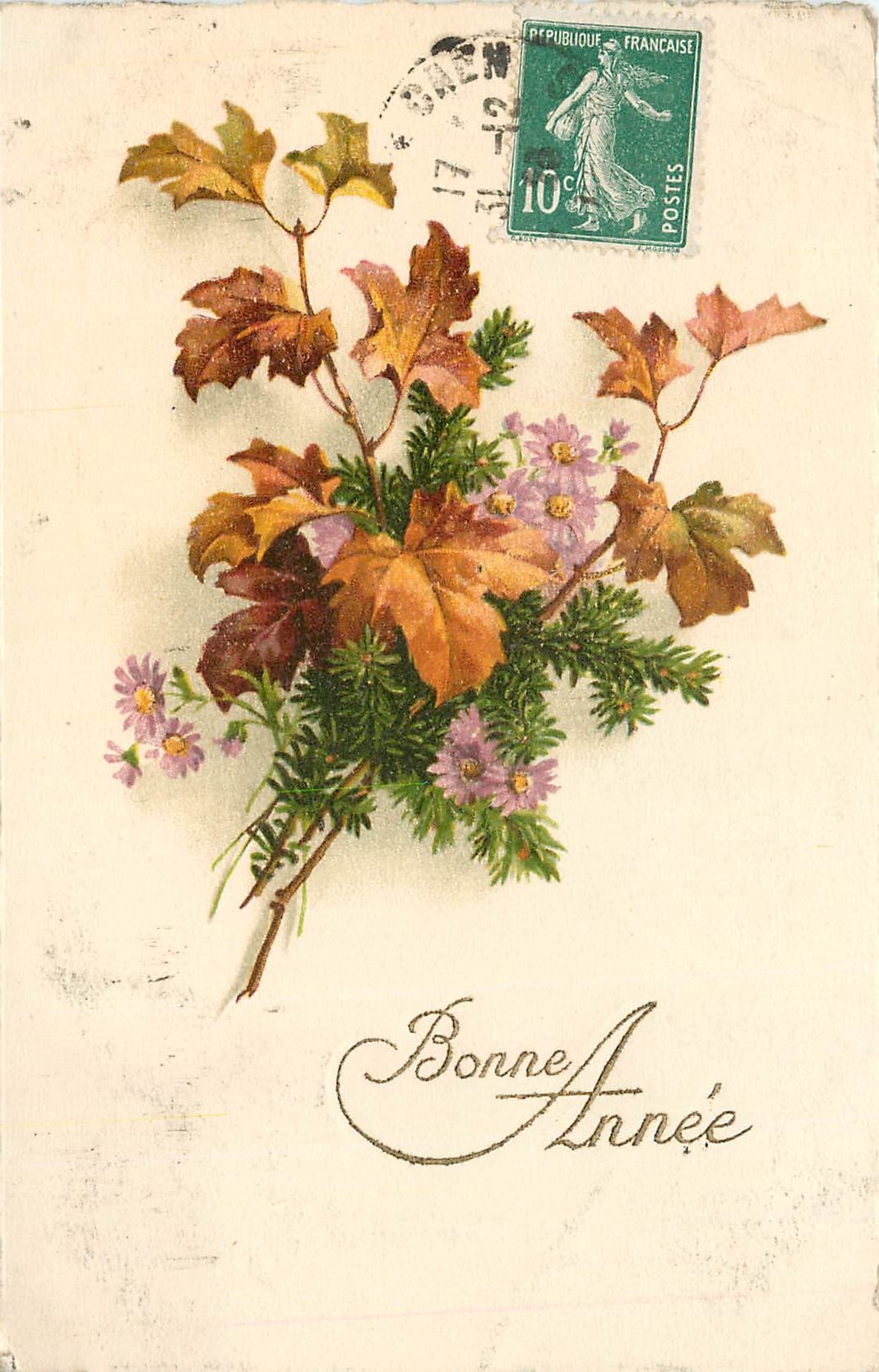 CPA Bonne Annee 