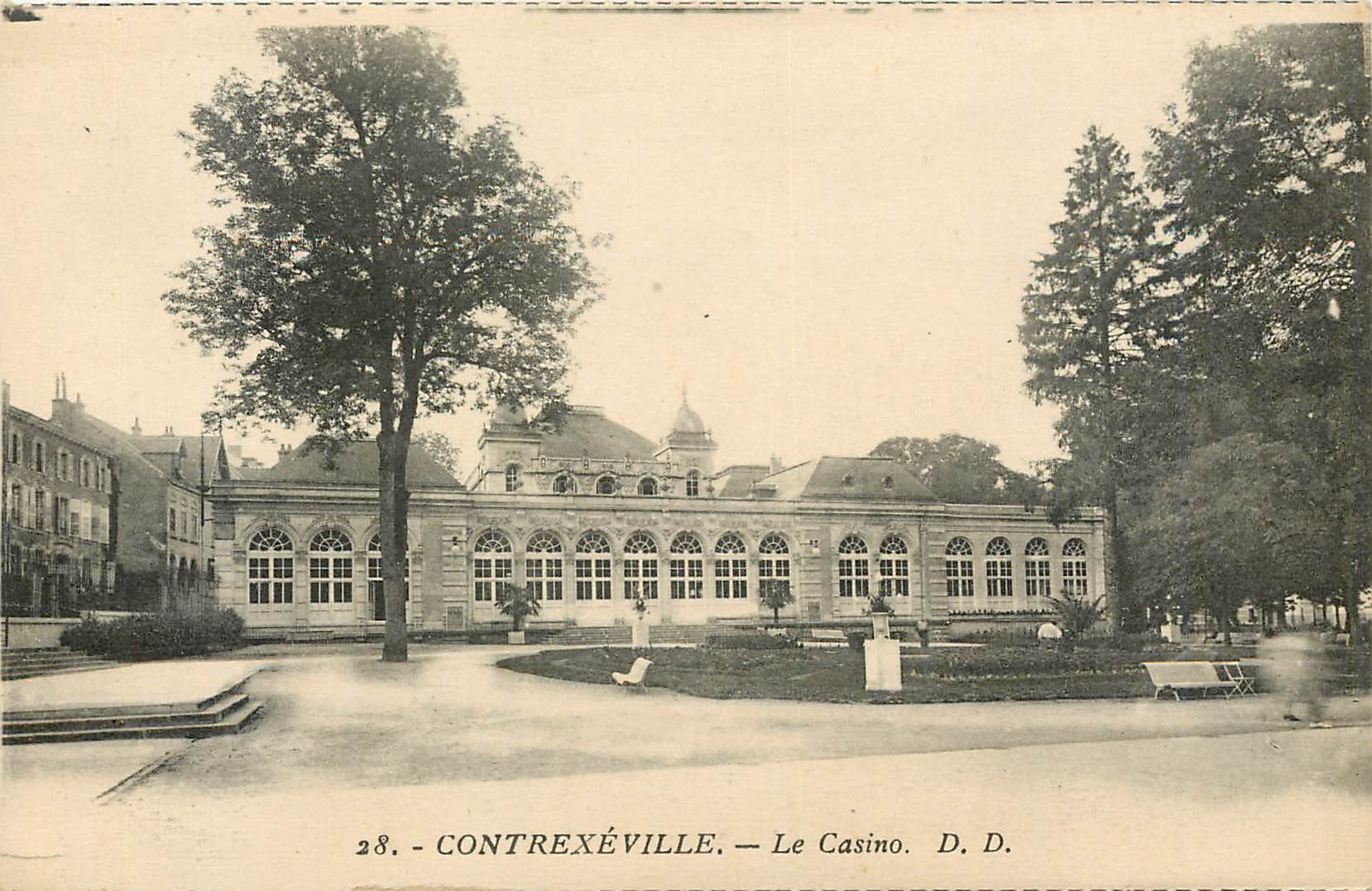 CPA Contrexeville Le Casino