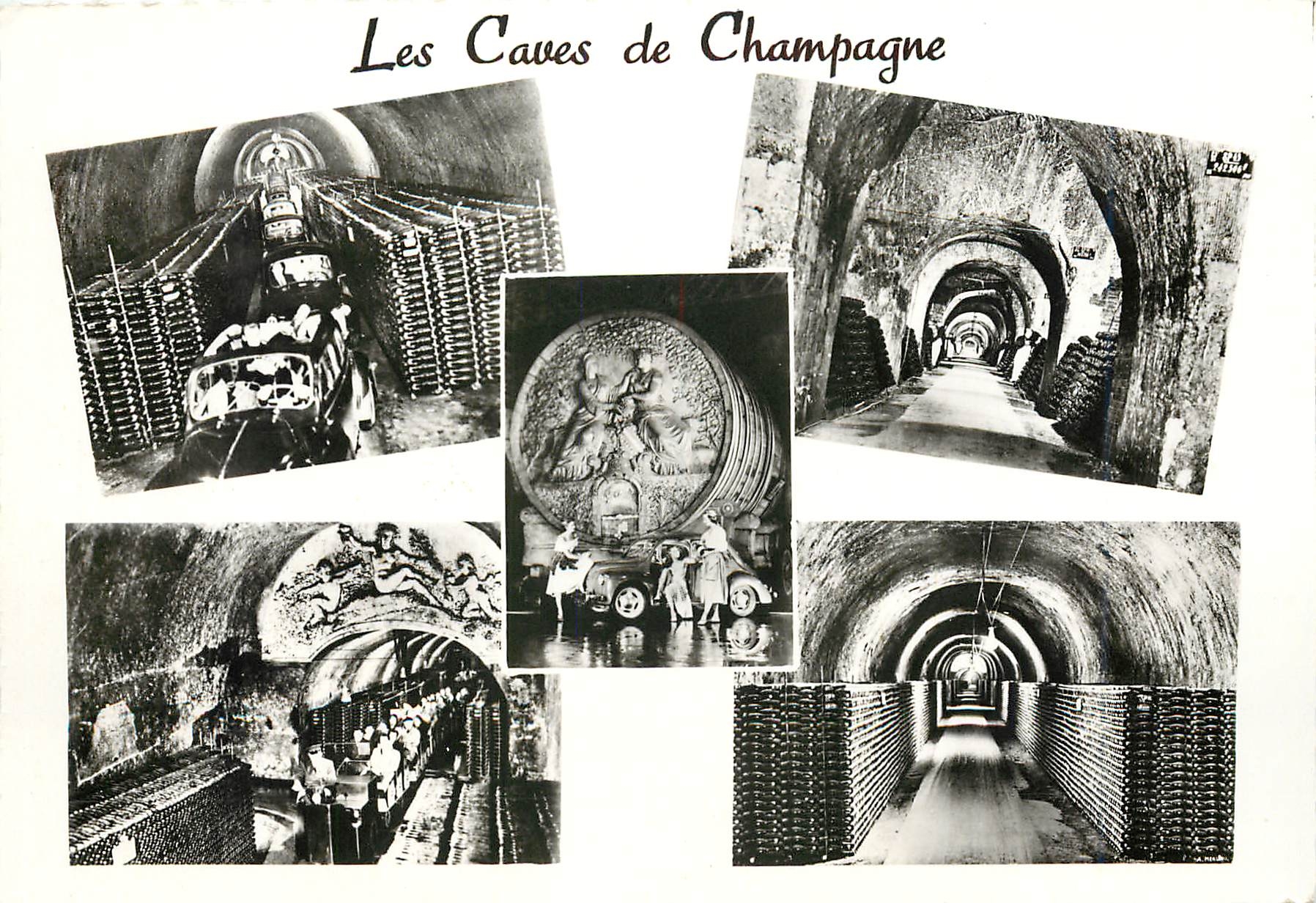 CPM Les Caves de Champagne Epernay 