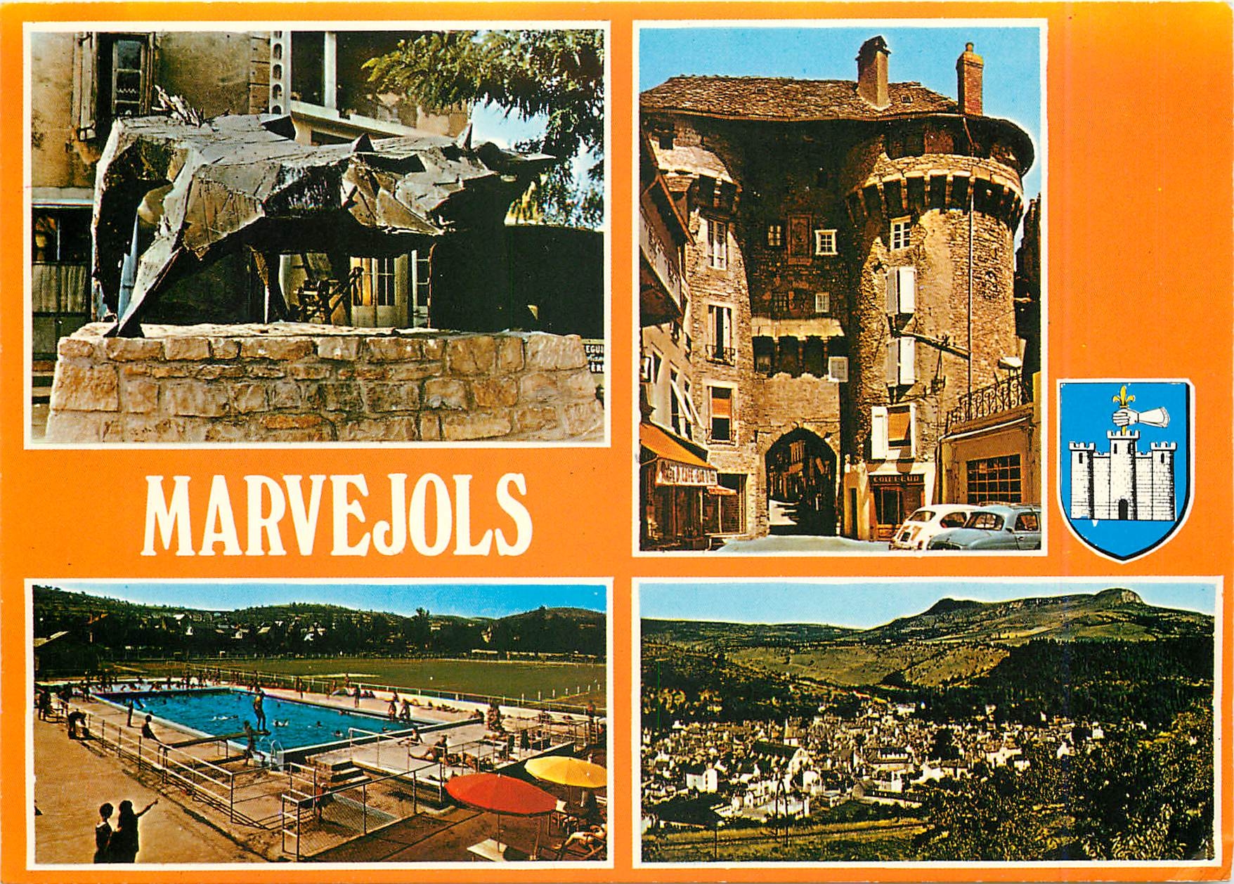 CPM Souvenir de Marvejols Lozere 
