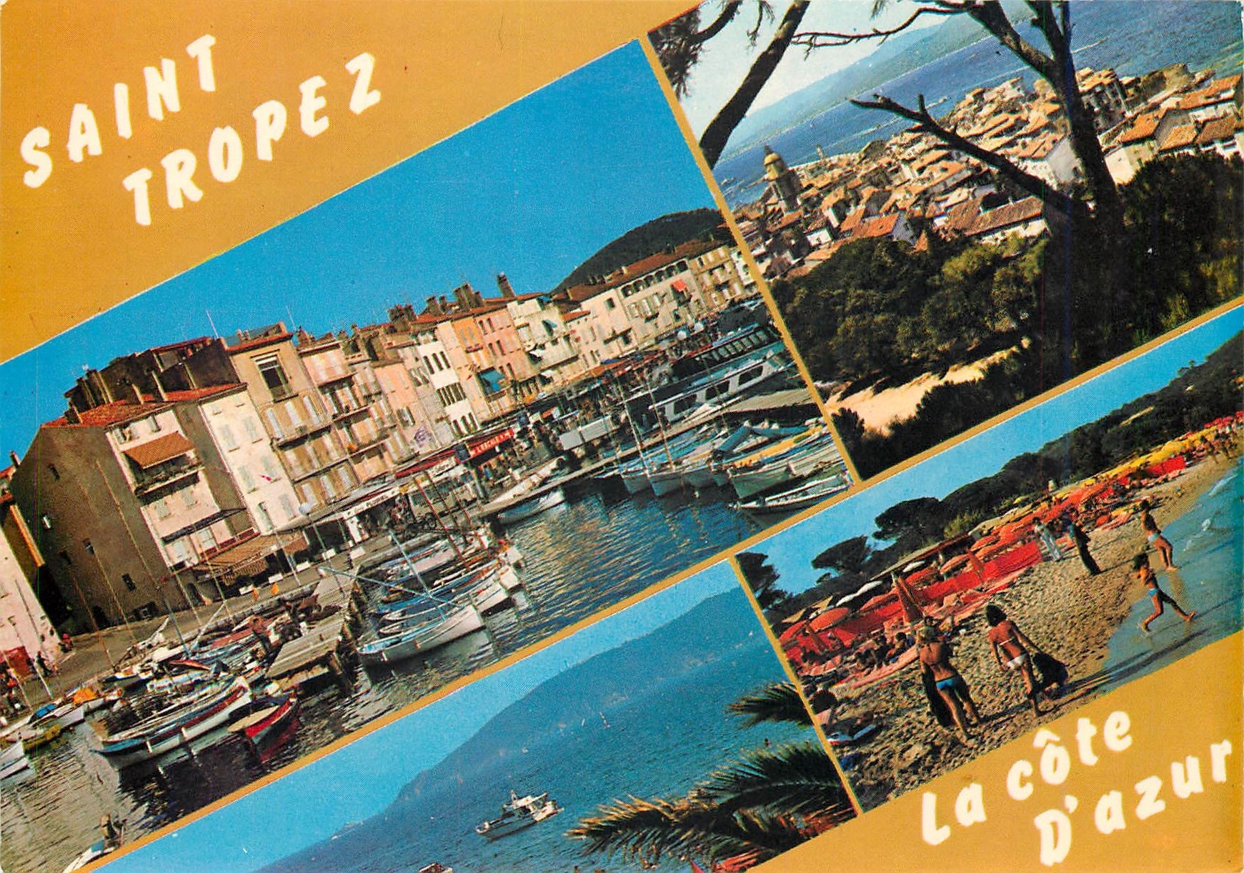 CPM Saint Tropez La Cote d'Azur 