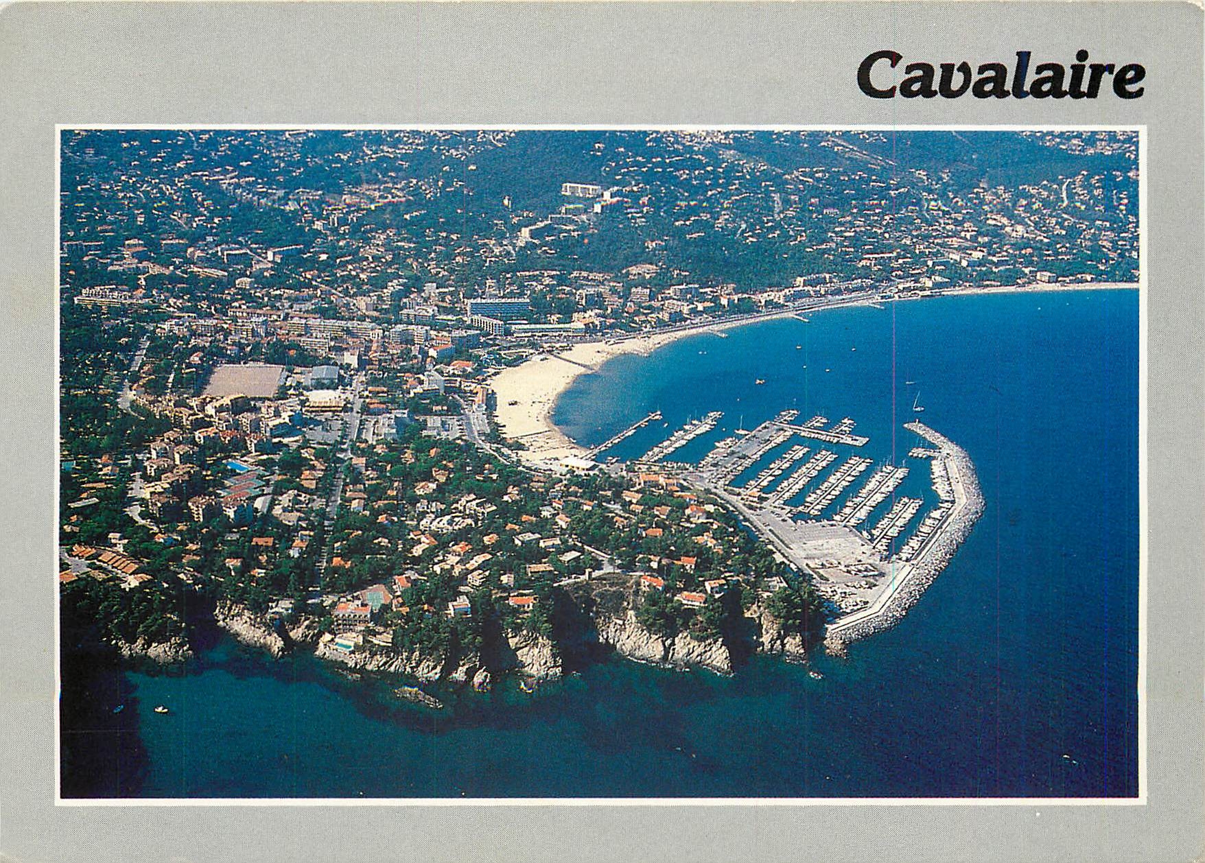 CPM Cavalaire sur Mer Var Vue generale aerienne