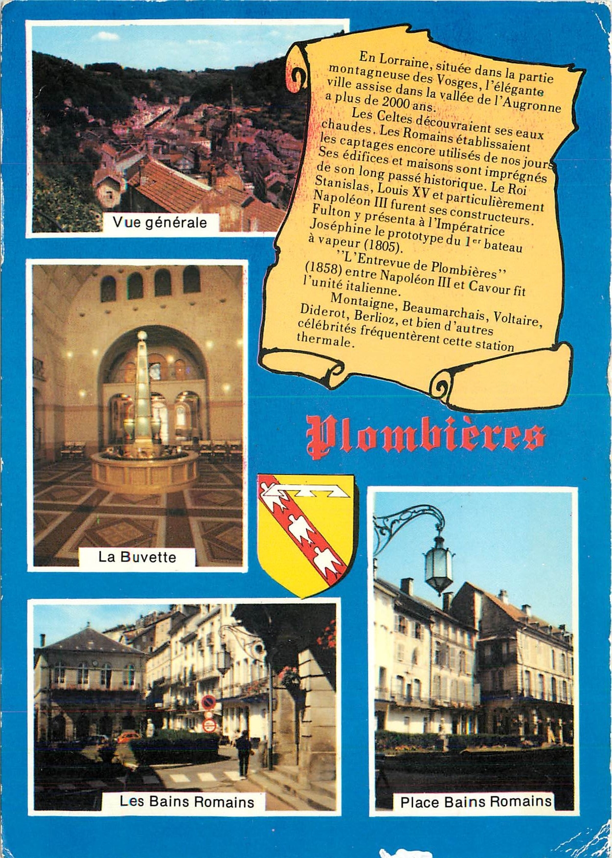CPM Plombieres les Bains Vosges