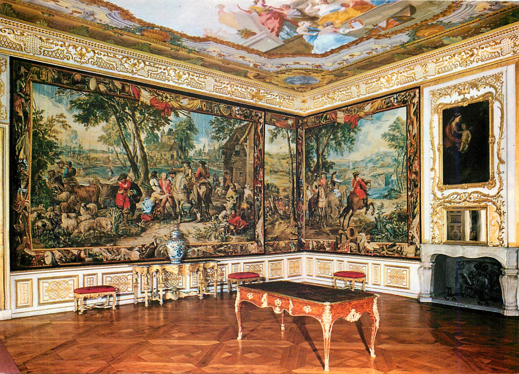 CPM Neues Schloss Schleissheim Audienzzimmer des Kurfursten