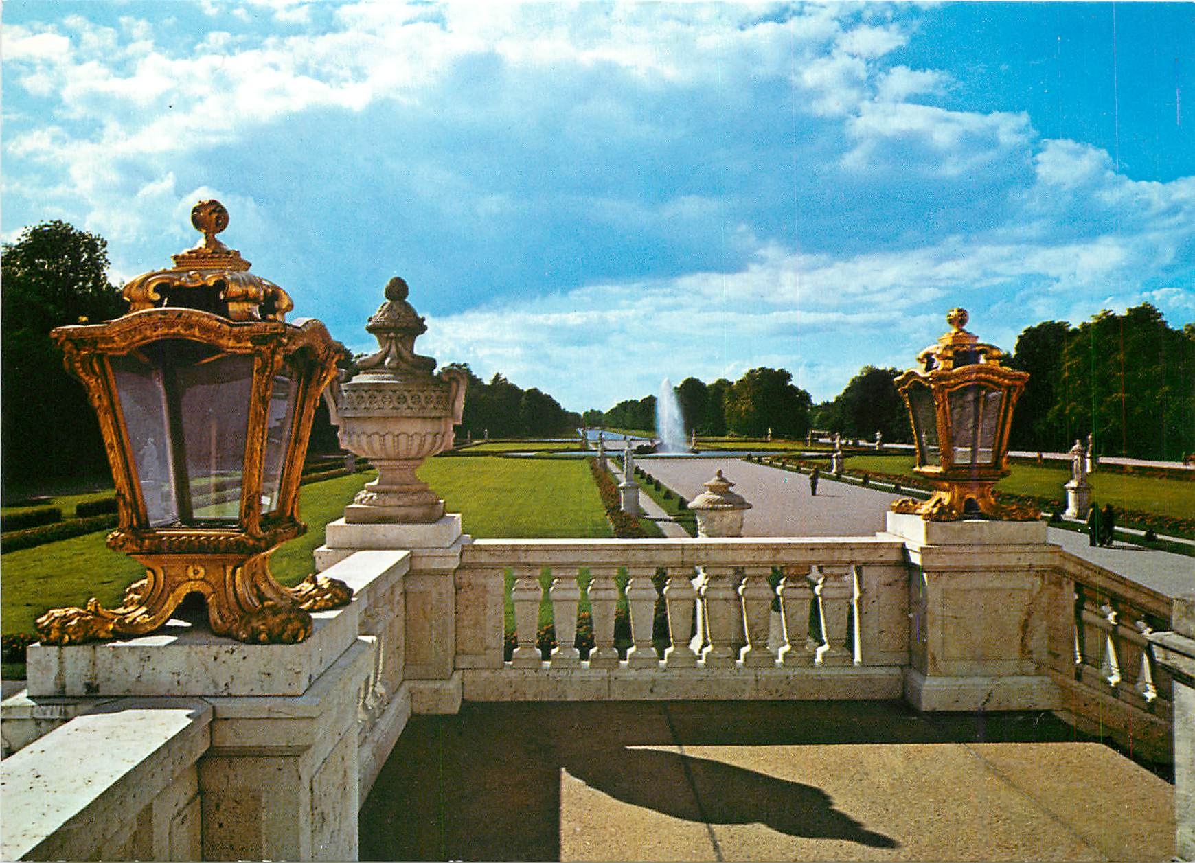 CPM Schloss Nymphenburg Grosse Parterre im Park 