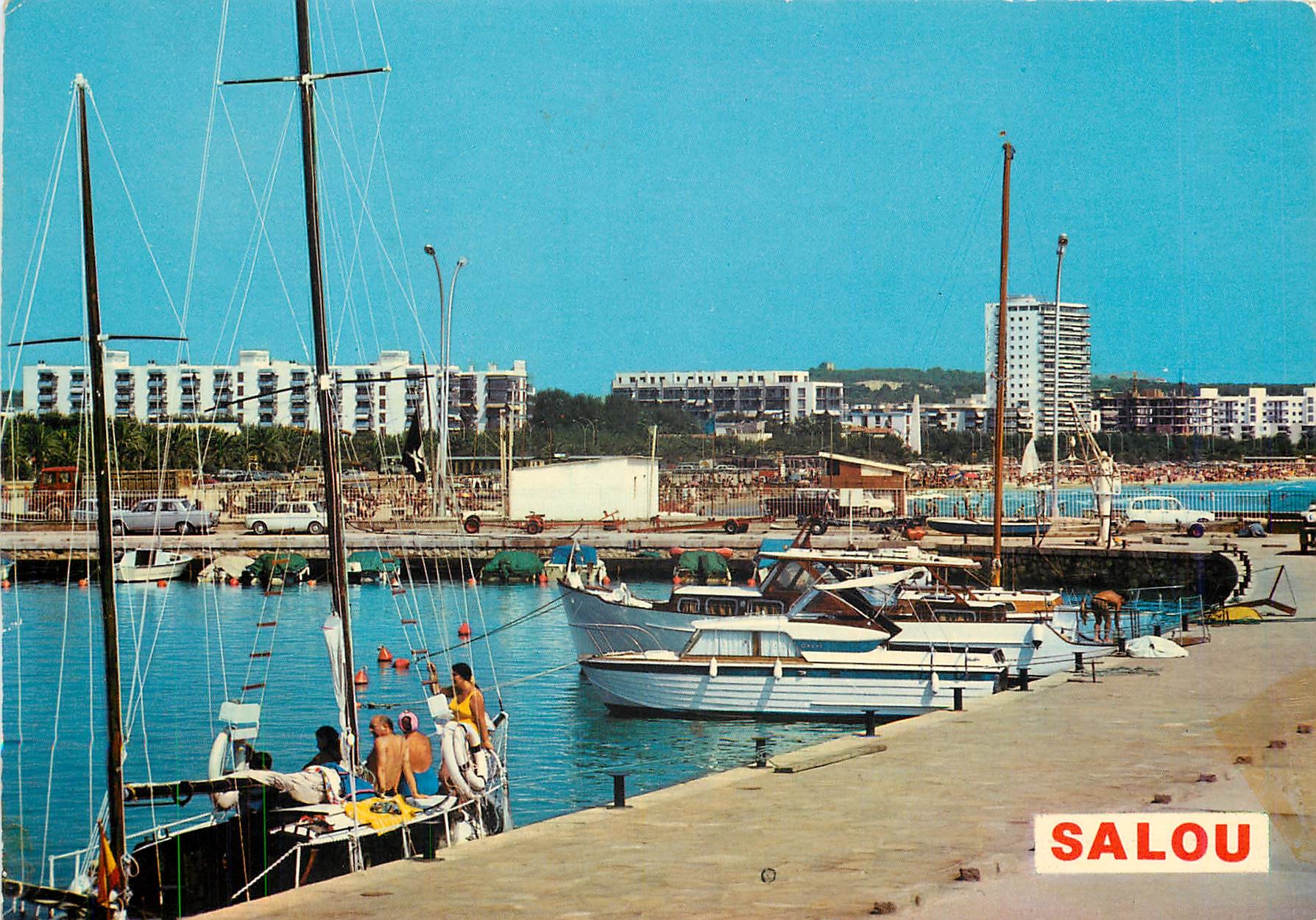 CPM Costa Dorada Tarragona Vue Partielle Port 