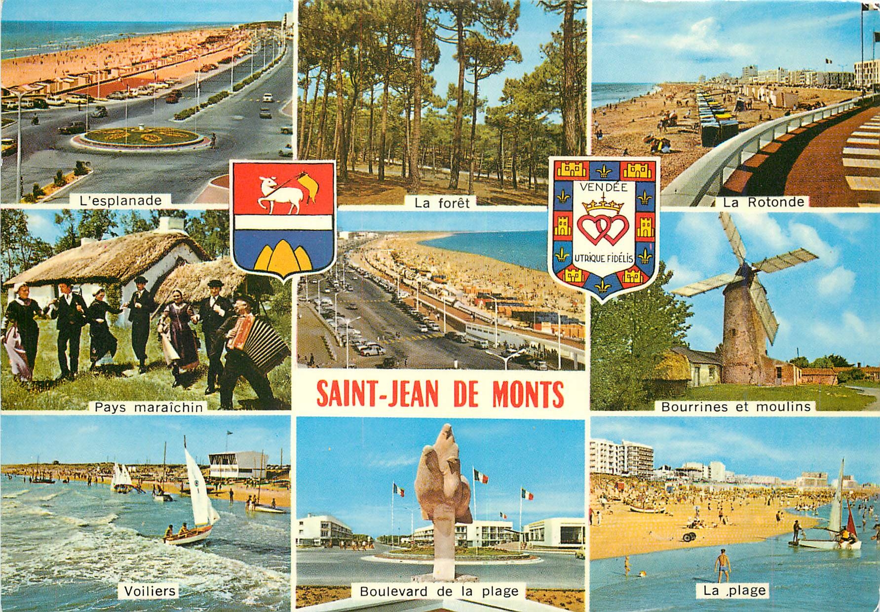 CPM Saint Jean De Monts Vendee 