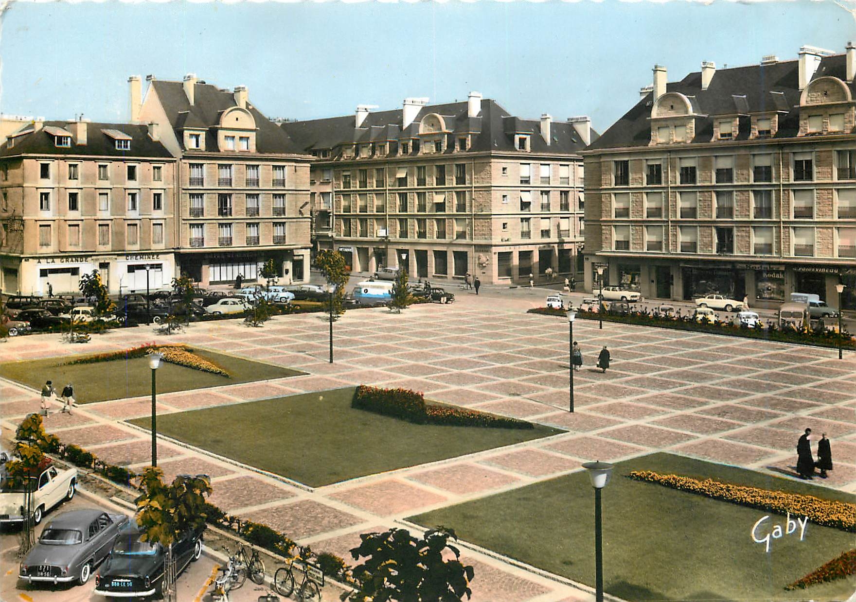 CPM Lorient Morbihan Place Alsace Lorraine