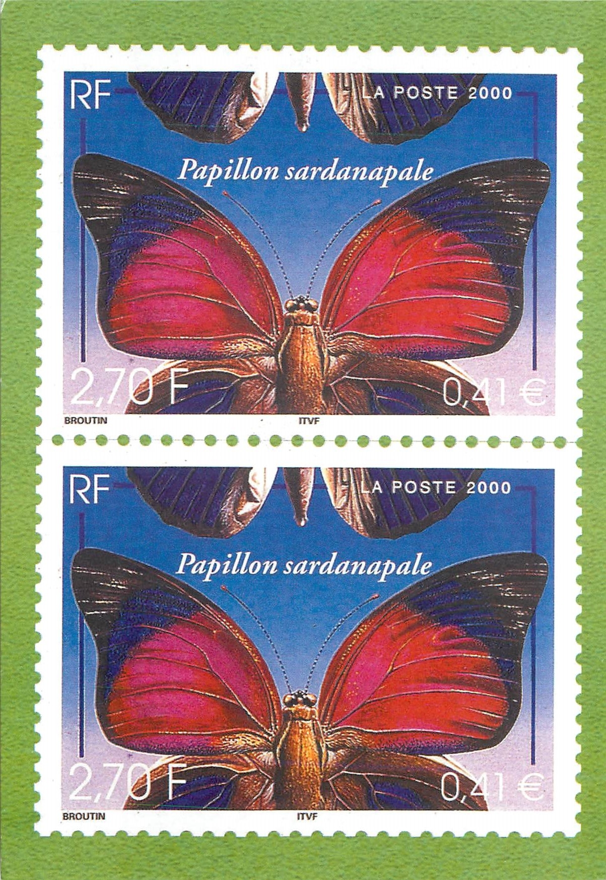 CPM Papillon sardanapale