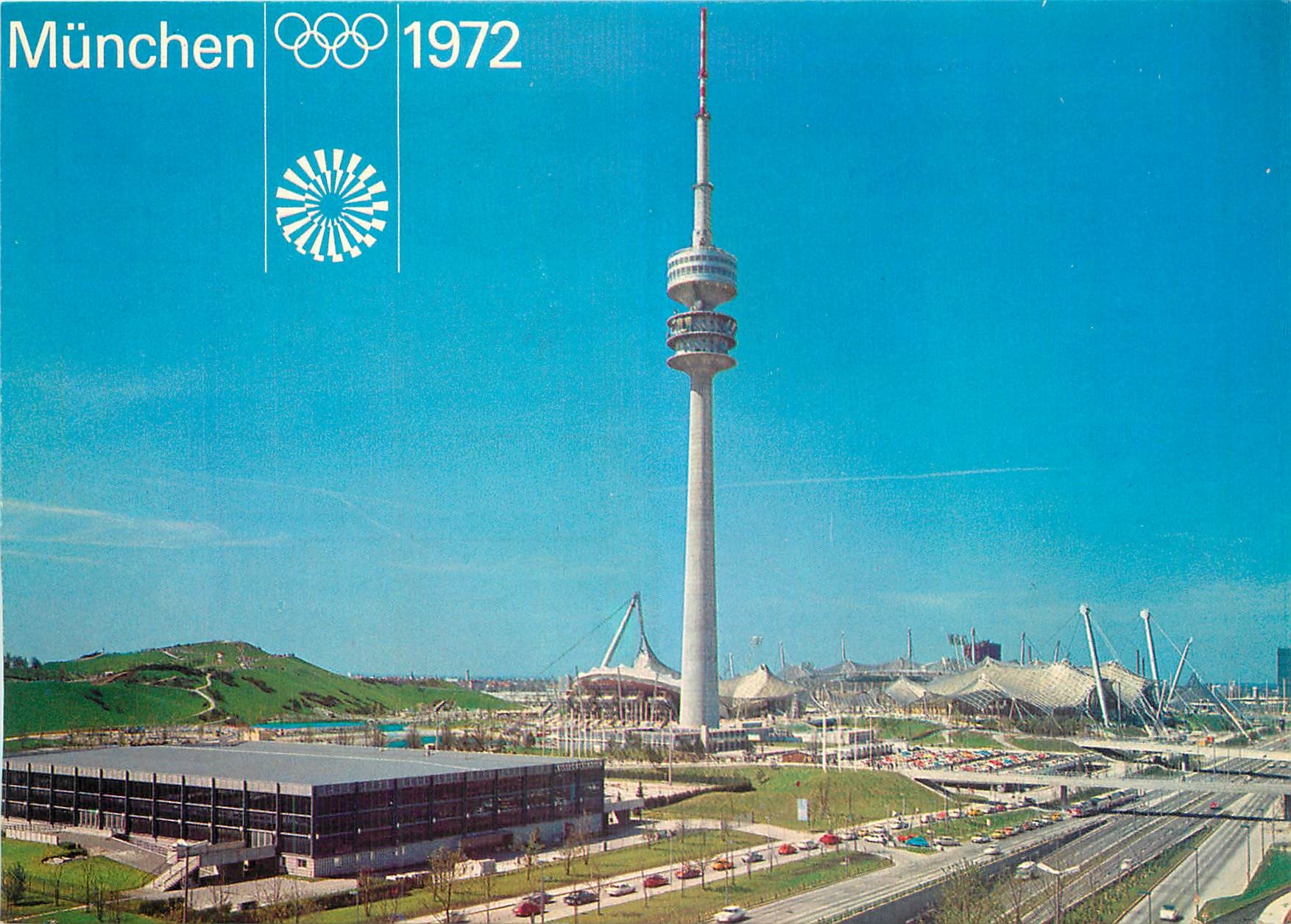 CPM Munich Olympique Terrain avec la tour