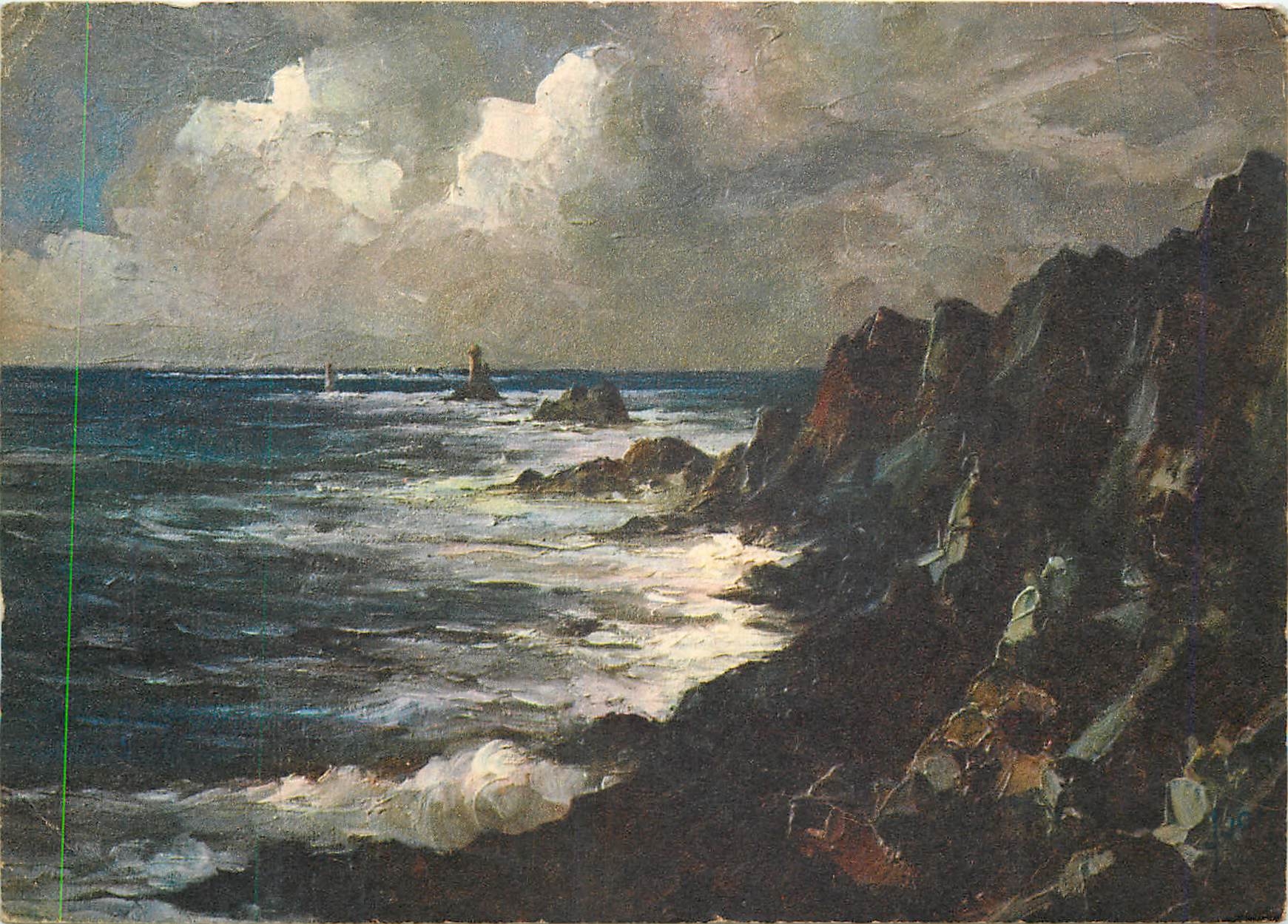 CPM Pointe du Raz Finistere L'Eperon Cote Sud