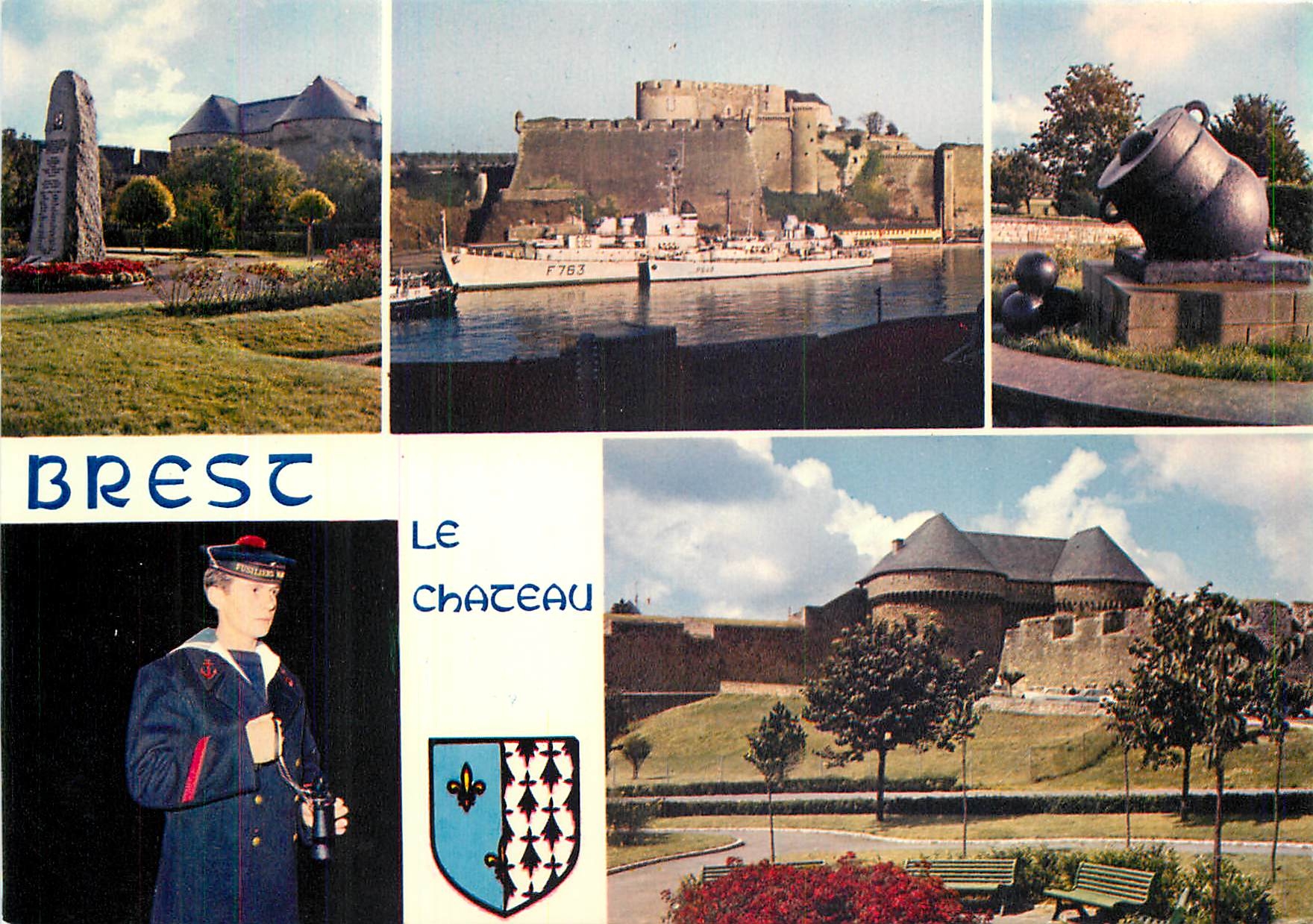 CPM Brest Le Chateau 