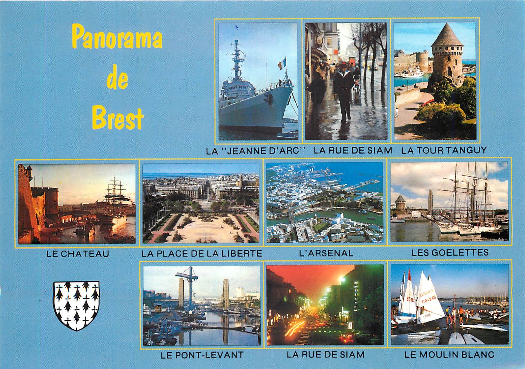 CPM Panorama de Brest 