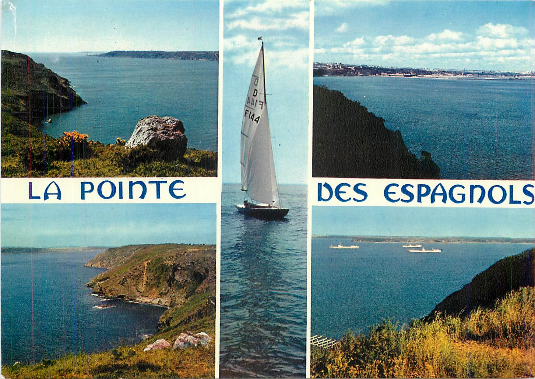 CPM La Pointe des Espagnols Les falaises de la pointe vue vers le goulet et vers Brest