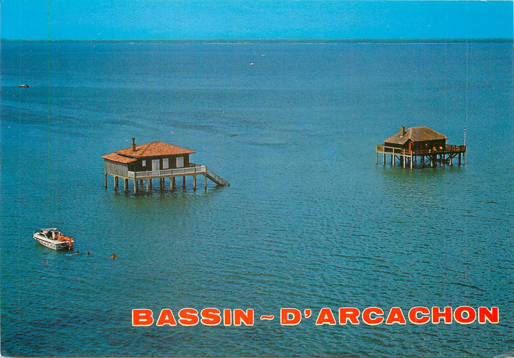 CPM Bassin d'Arcachon Gironde L'Ile aux Oiseaux 