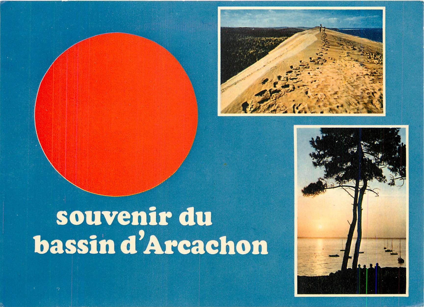 CPM Souvenir du Bassin d'Arcachon 