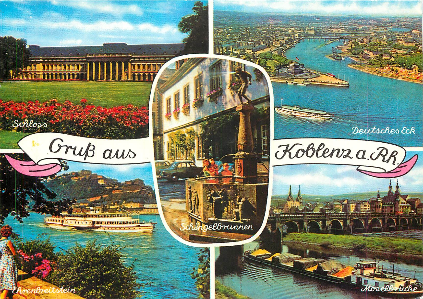 CPM Gruss aus Koblens a Rh 