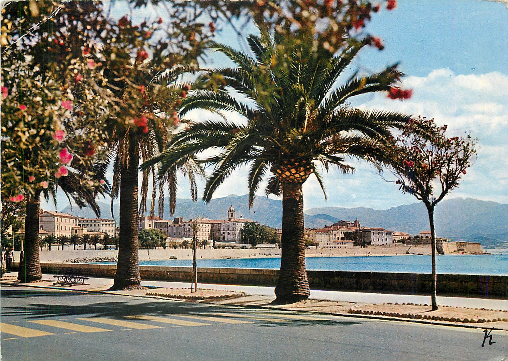 CPM Corse Ile de Beaute Ajaccio Le Boulevard Lantivy