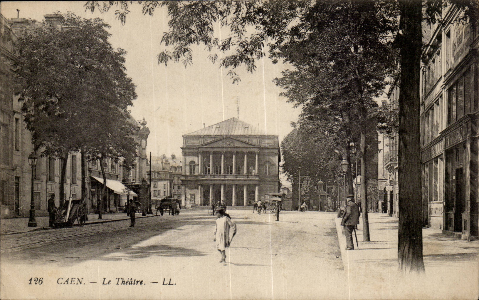 Caen CPA das Theater