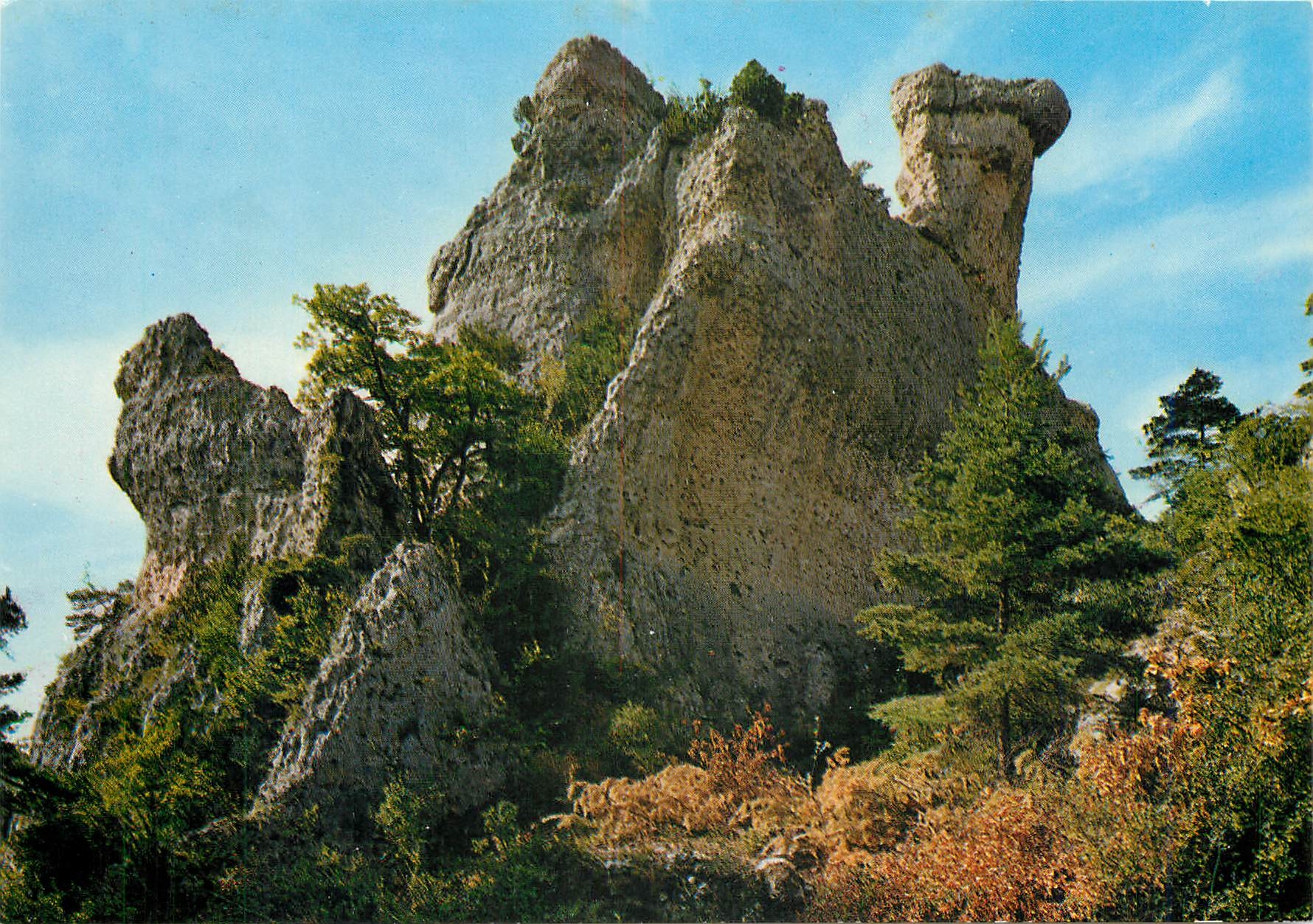 CPM Montpellier le Vieux Aveyron Le Chameau 