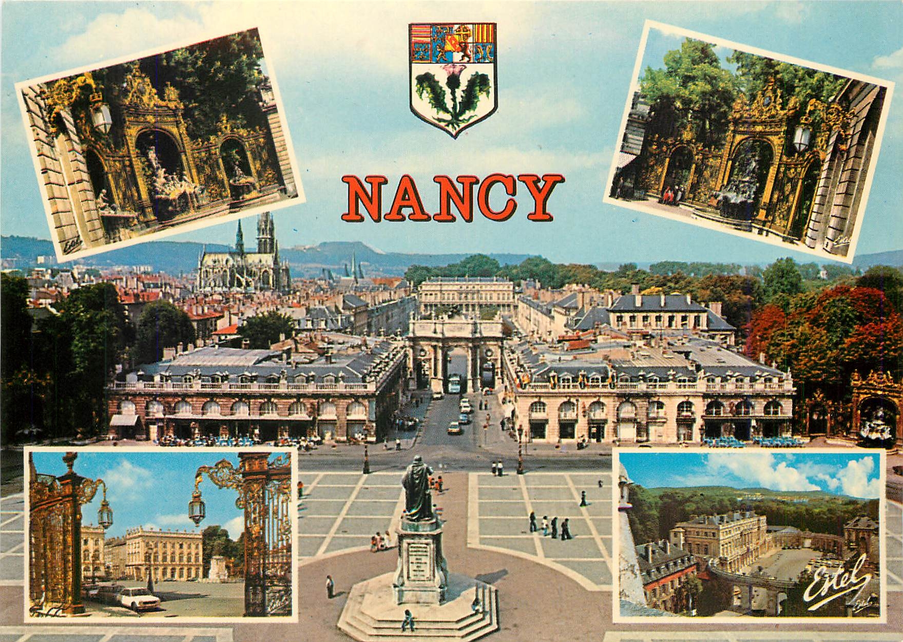 CPM Nancy Meurthe et Moselle La place Stanislas 