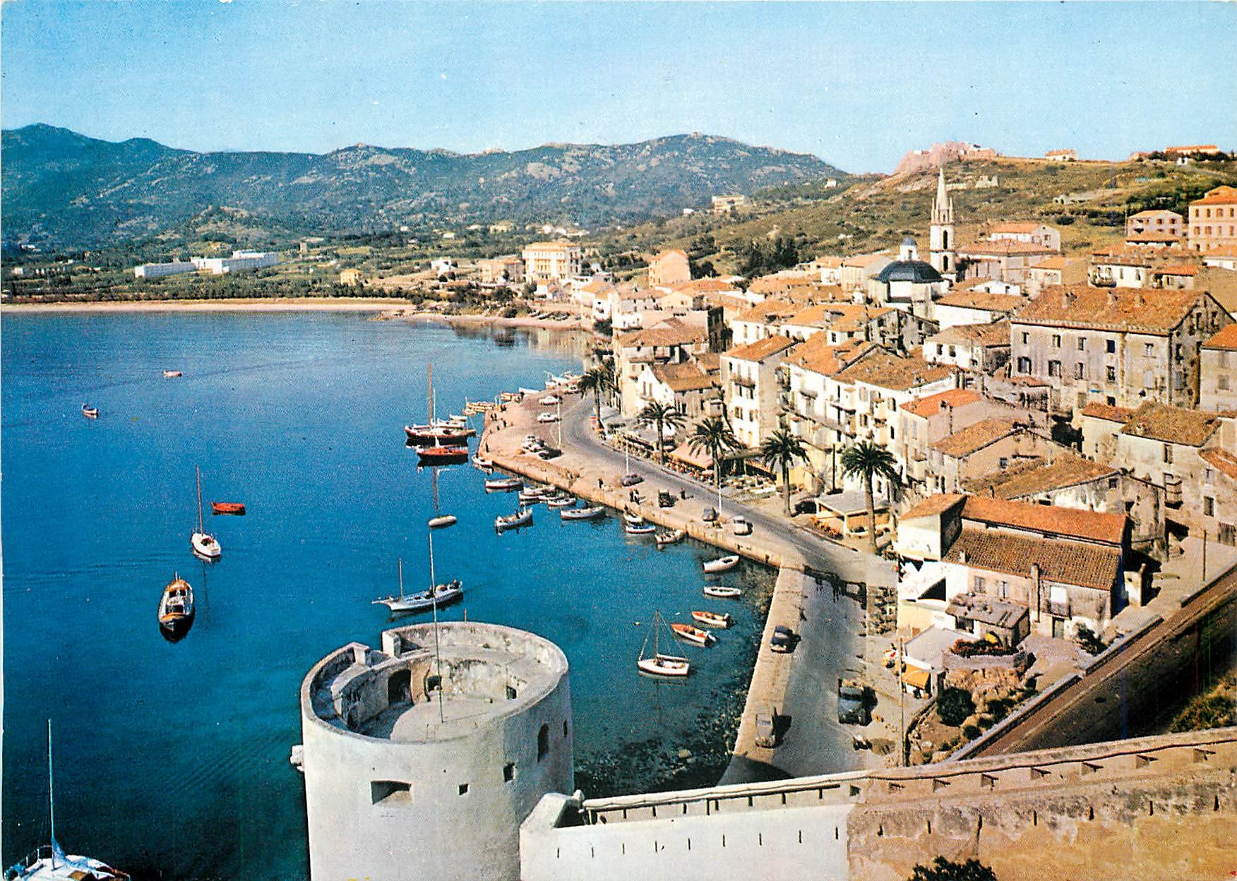 CPM Calvi Le Port vu de la Citadelle 