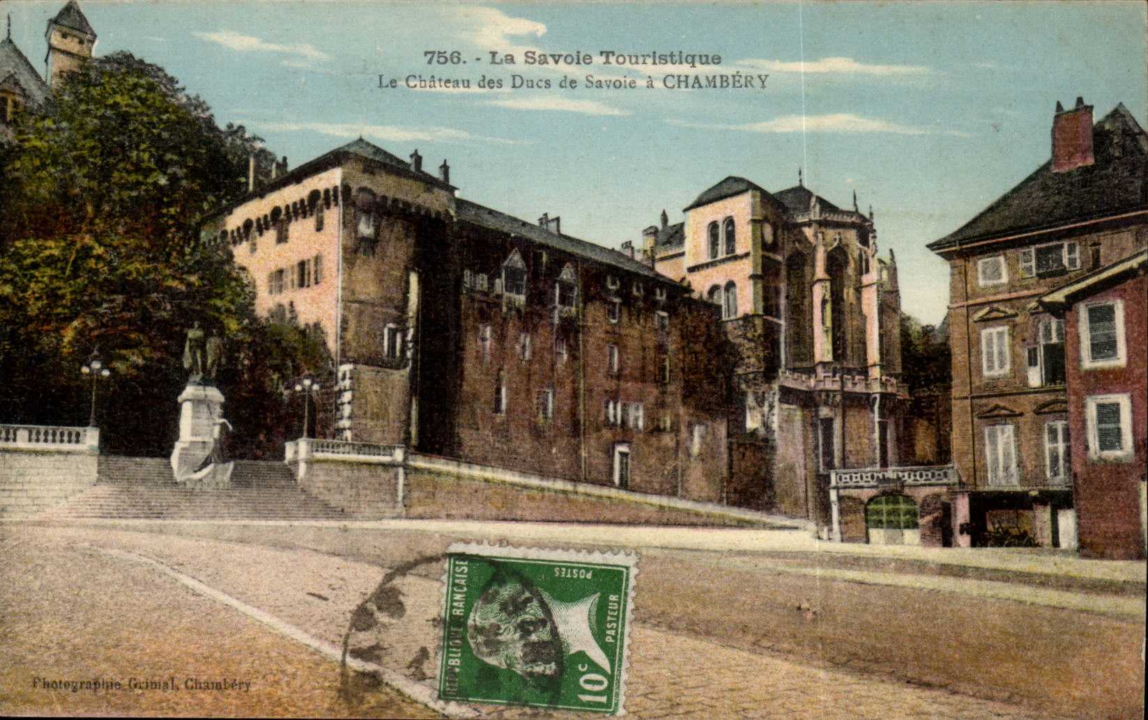 Chambery CPA the castle of the dukes of Savoy