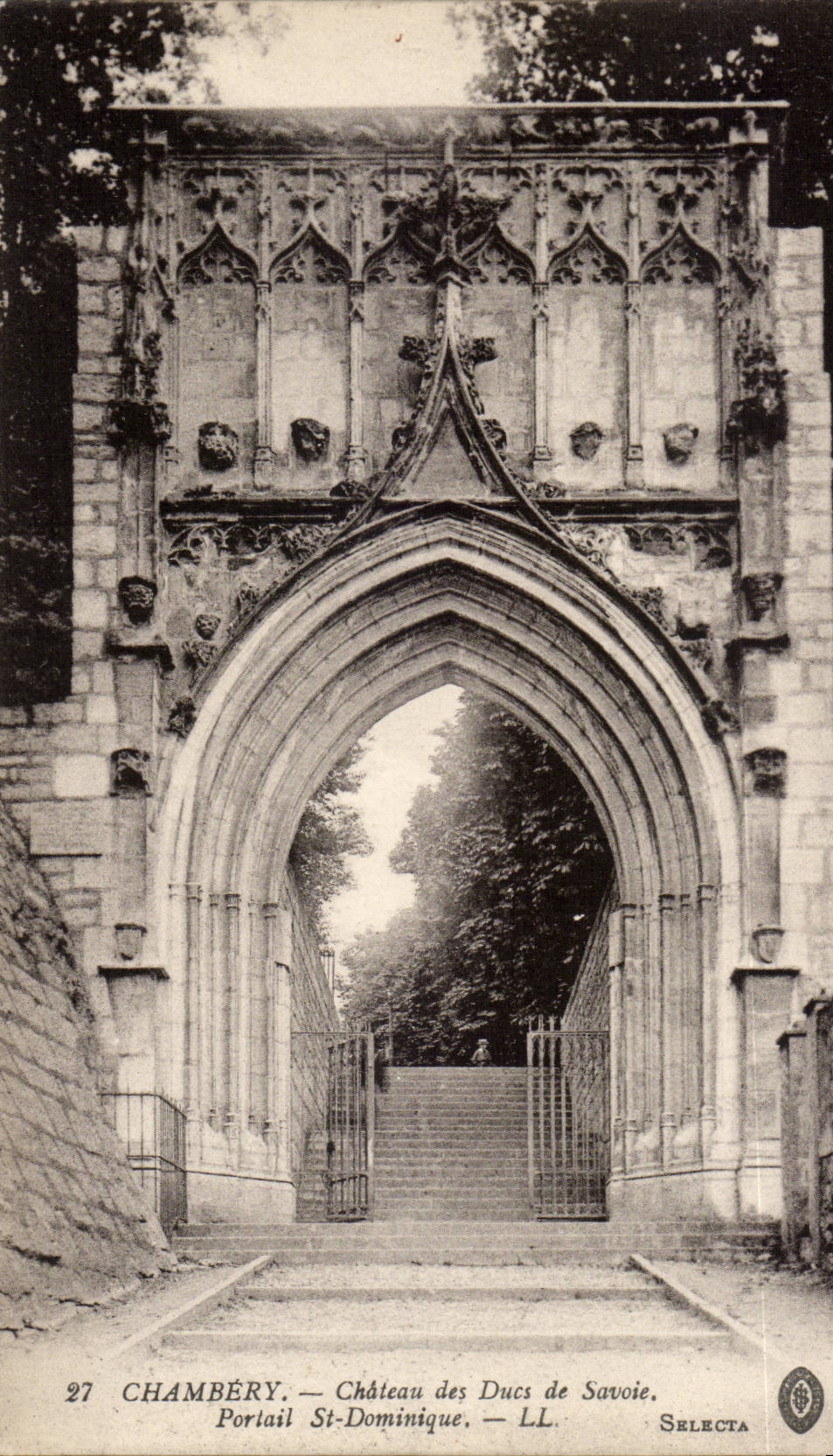 Chambery CPA Schloss der Herzoge von Wirsing-Gatter-Str Dominique