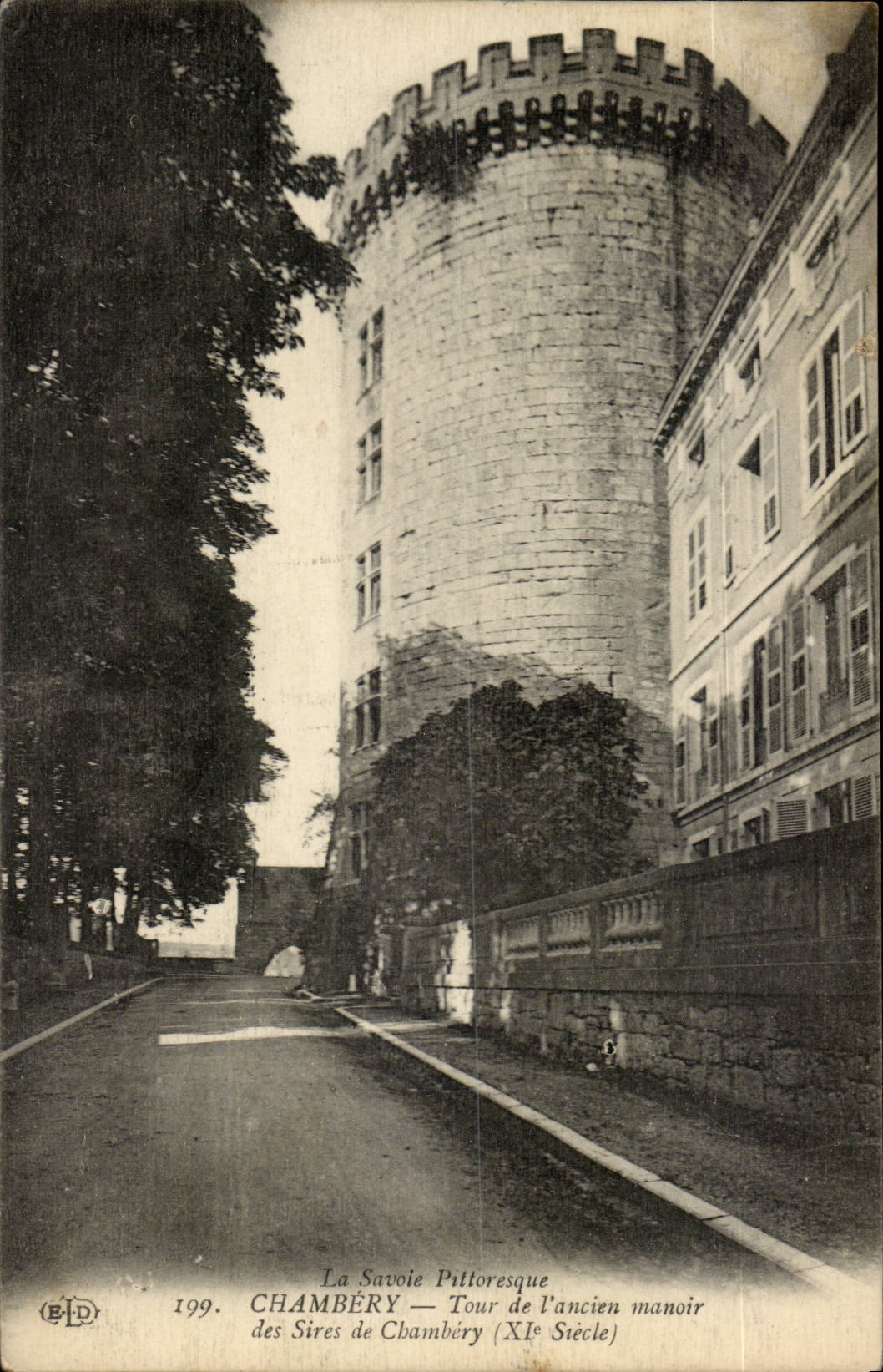 Chambery CPA Turn D el' old manor of the Lords de Chambery