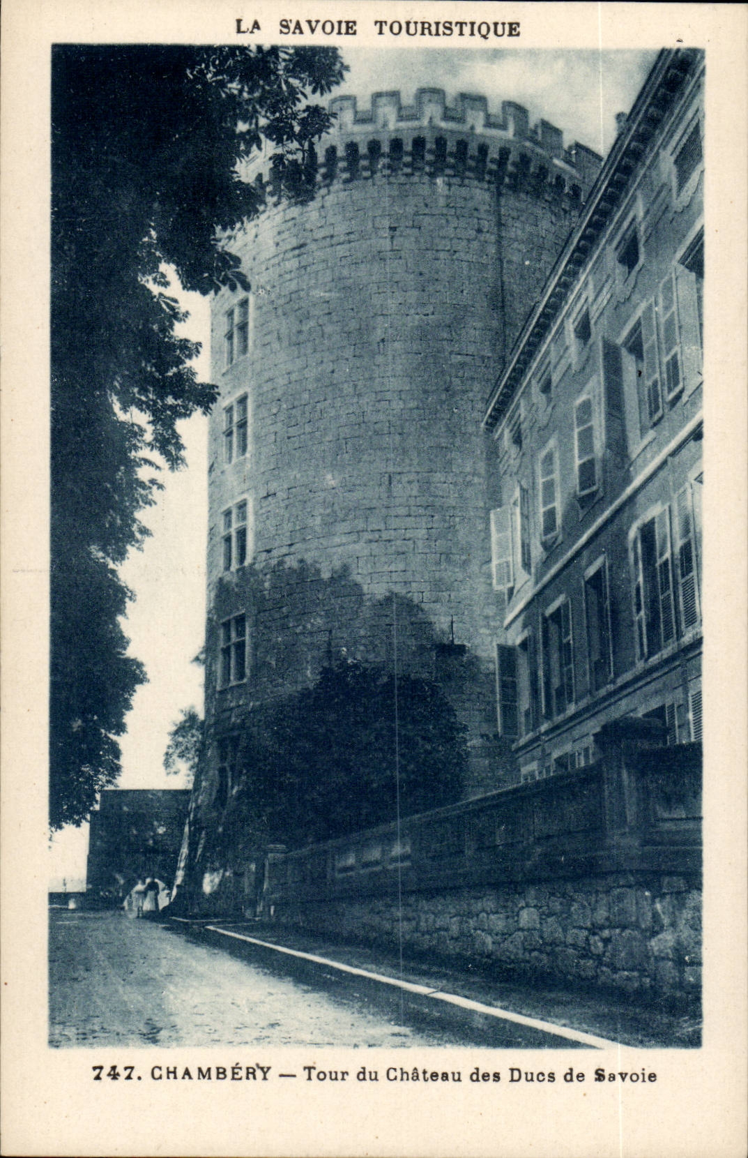 Chambery CPA Turn of the castle of the dukes of Savoy