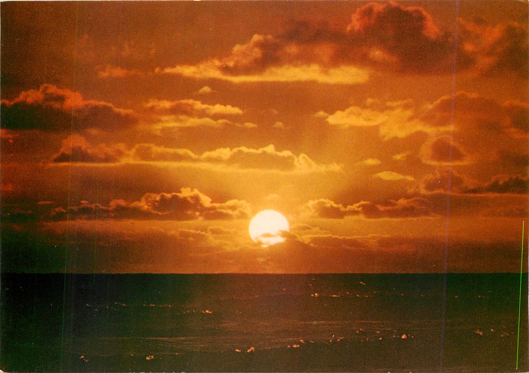 CPM Coucher de soleil