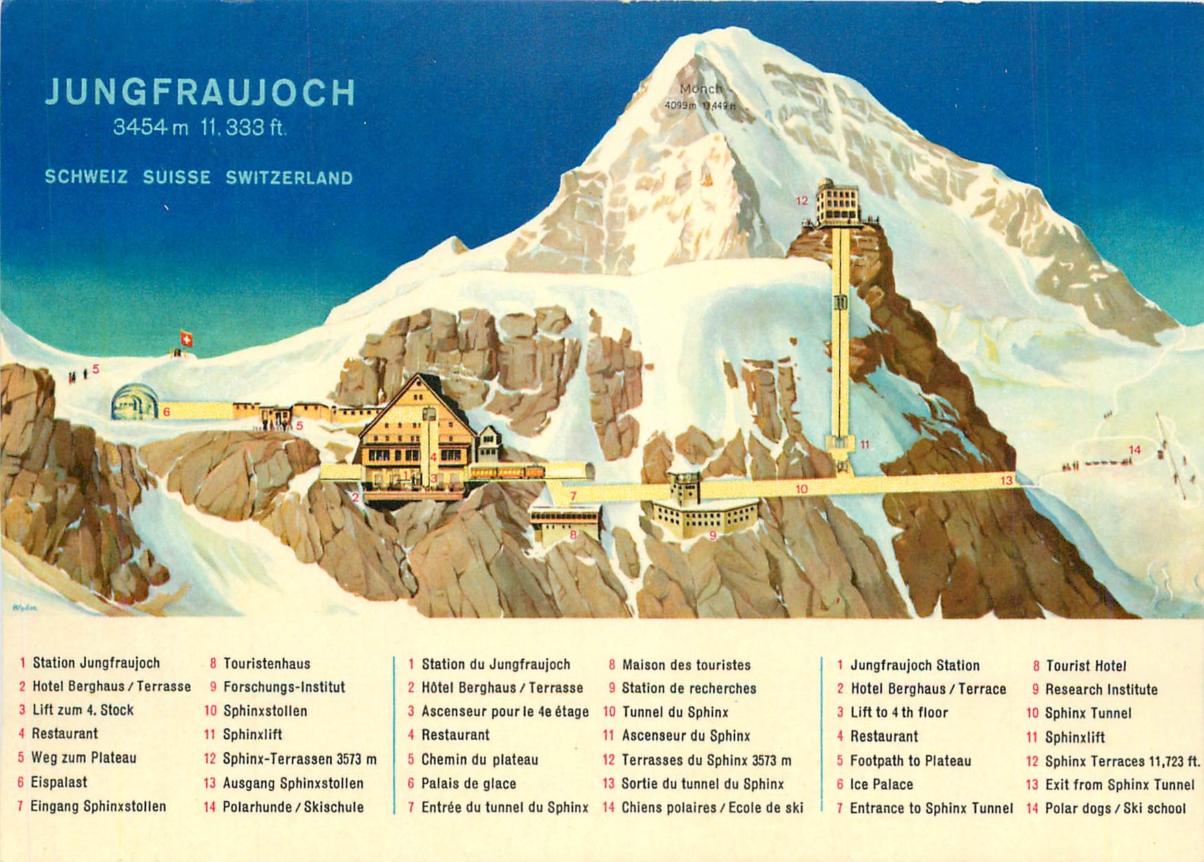 CPM Jungfraujoch 3454 m 11  ft