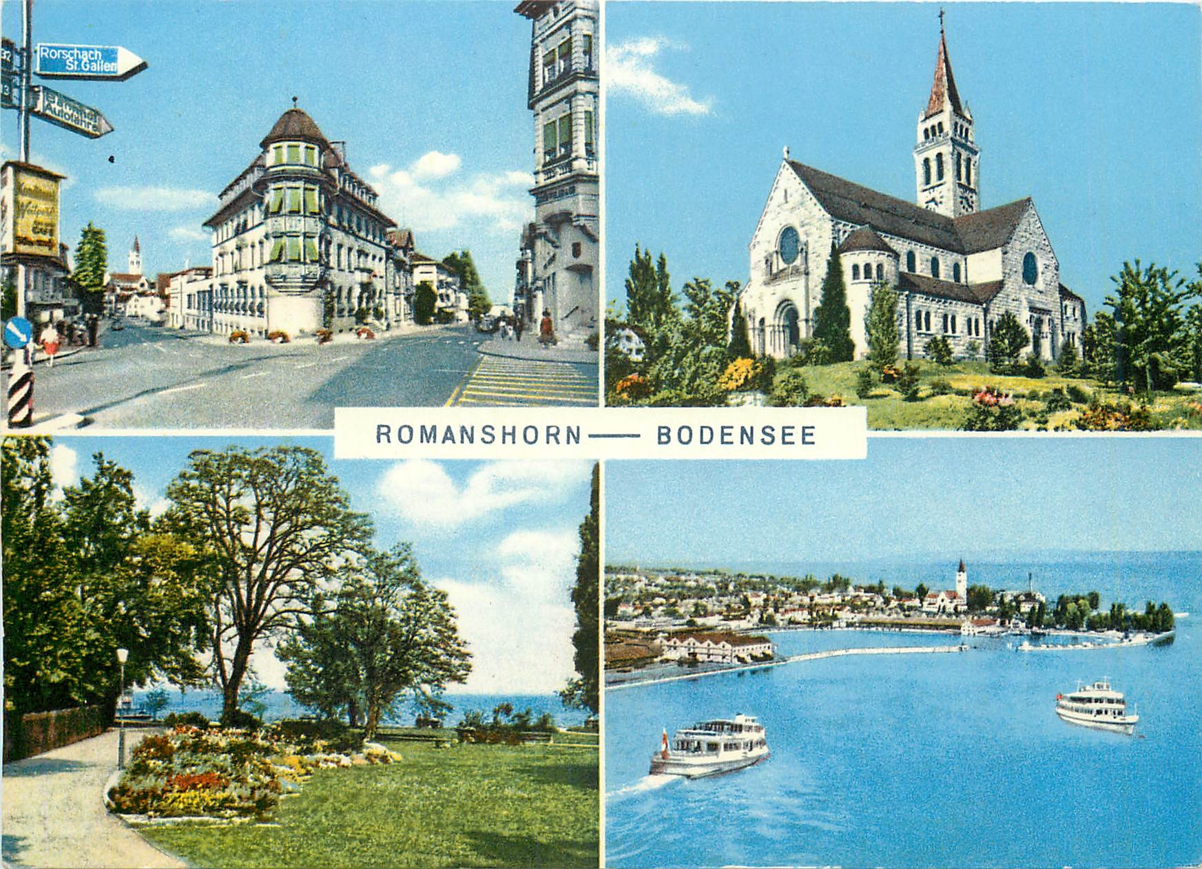 CPM Romanshorn Baknnt durch seine gepflegten See Park Anlagen