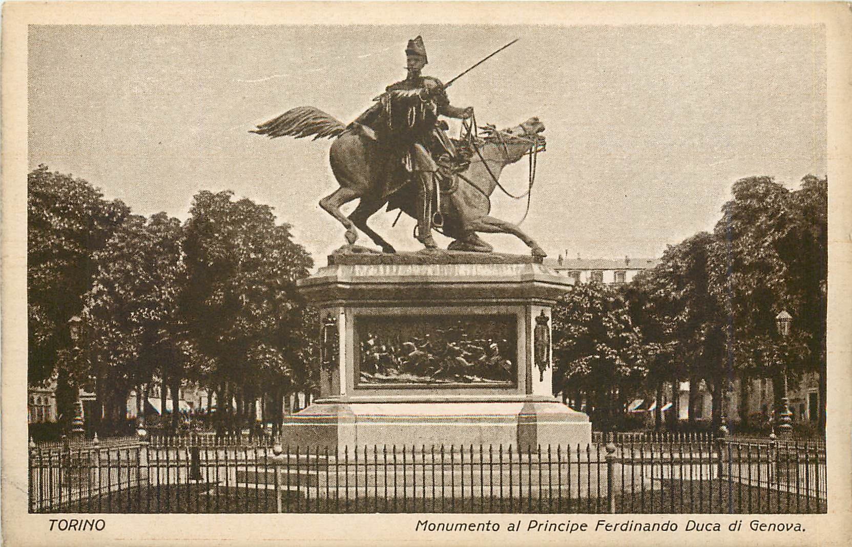 CPA Torino Monumento al Proncipe Ferdinando duca di Genova
