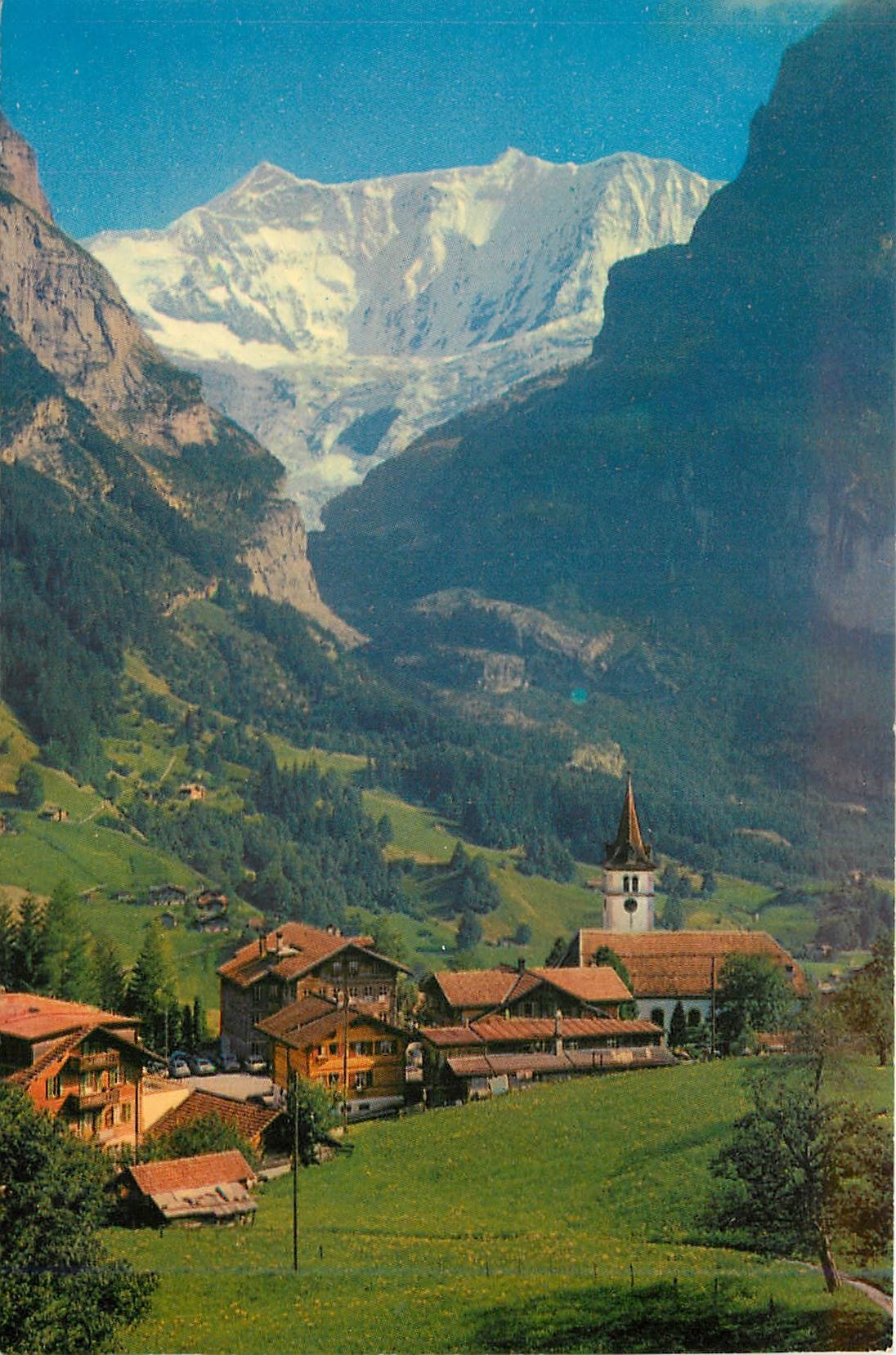 CPM Grindelwald 1038 m (Berner Oberland) Fiescherhormer 4049 m