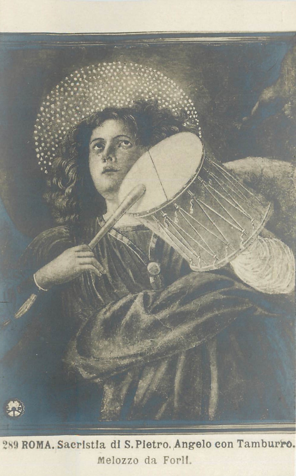 CPA Roma Sacristia di S Pietro Angelo con Tamburro Melozzo da Foril