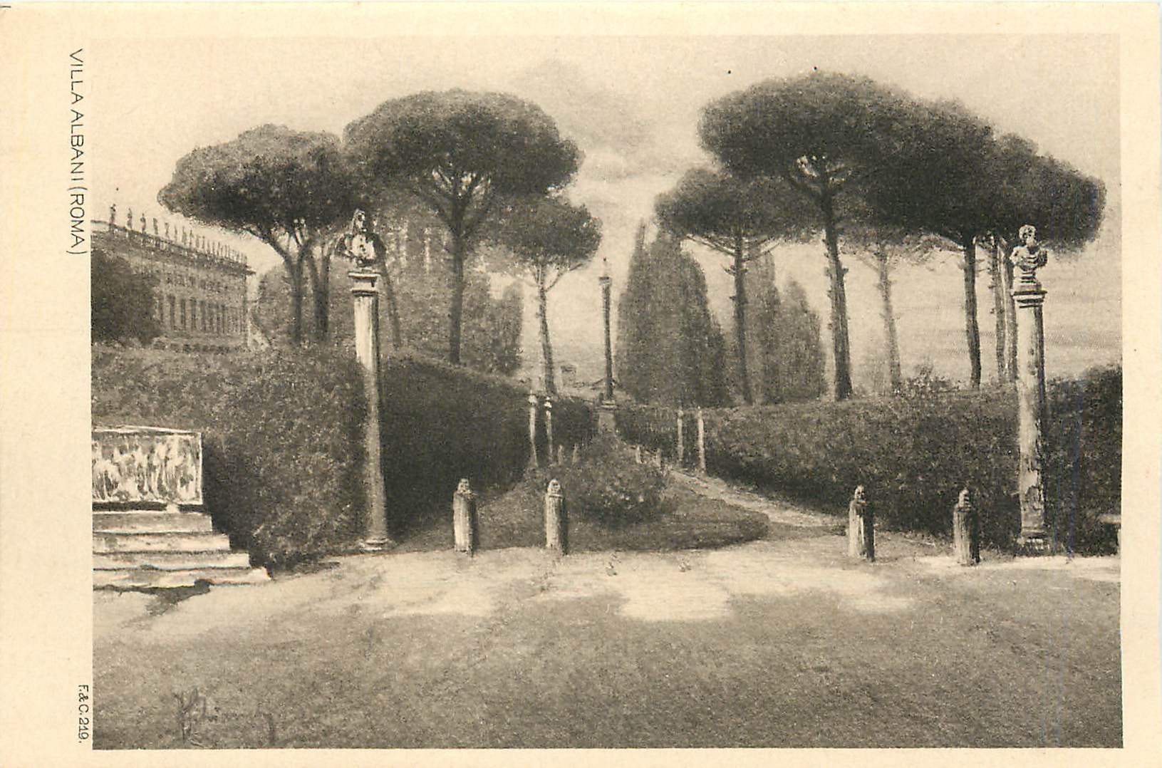 CPA Roma Villa Alban