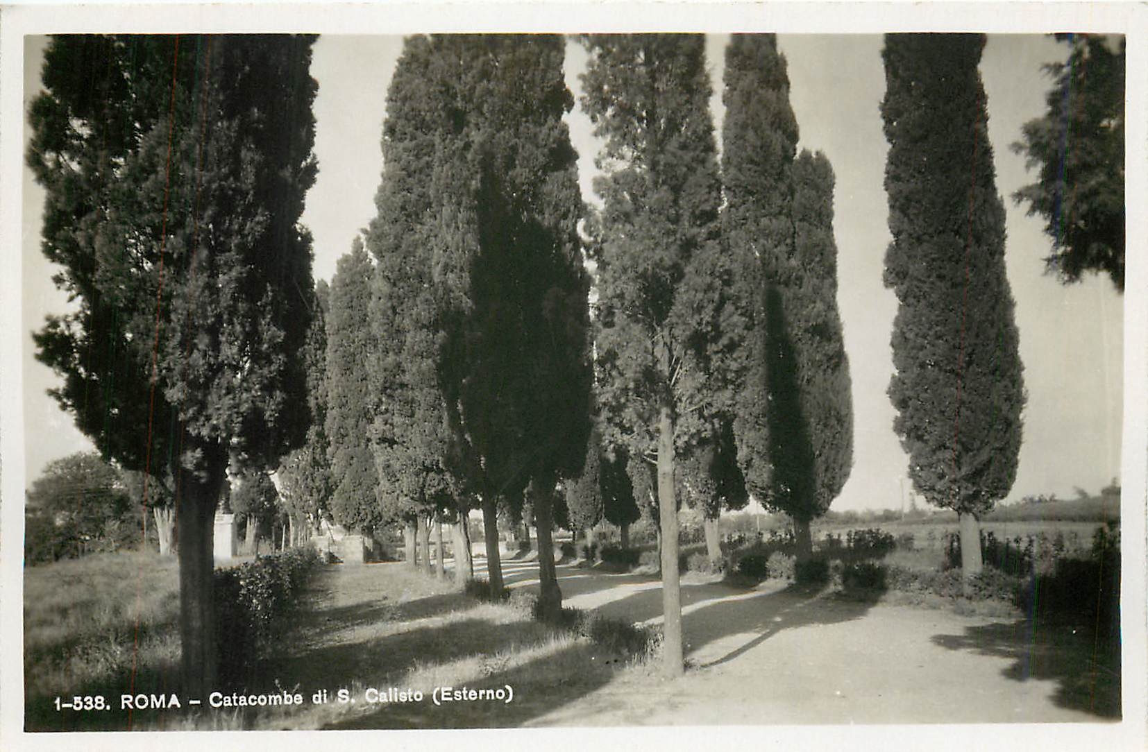 CPA Roma Catacombe di S Callieto (Esterno)