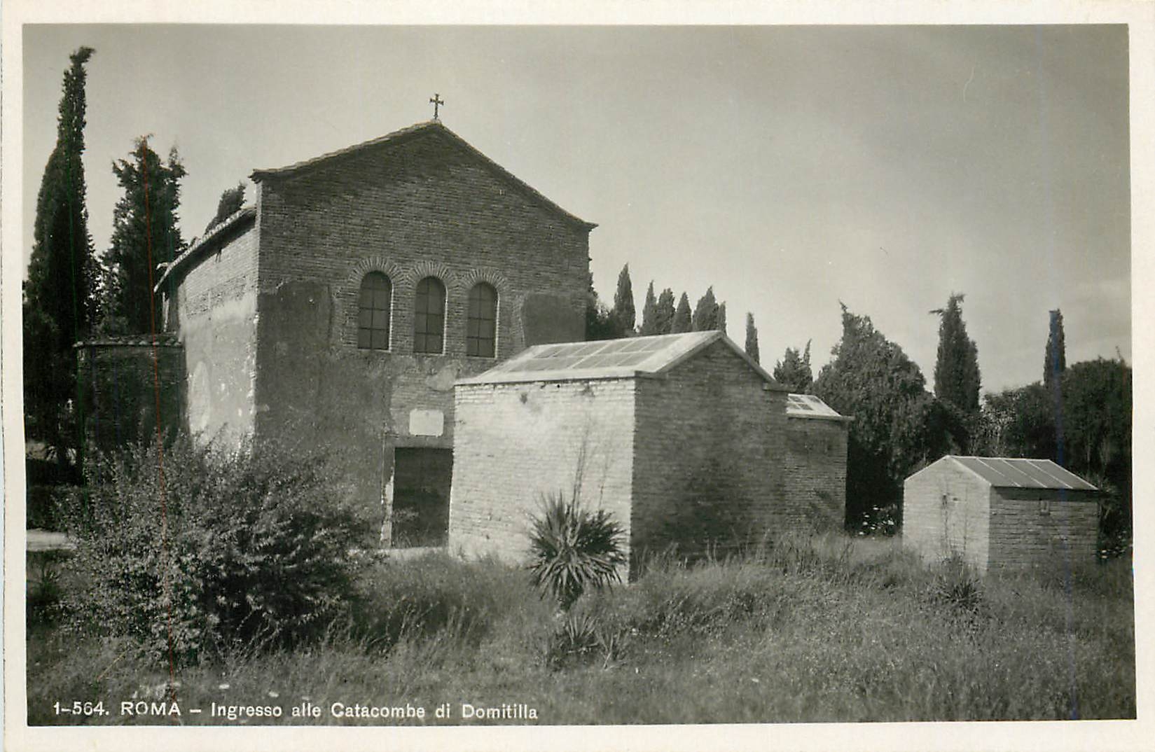 CPA Roma Ingresso Alle catacombe di Domotilla