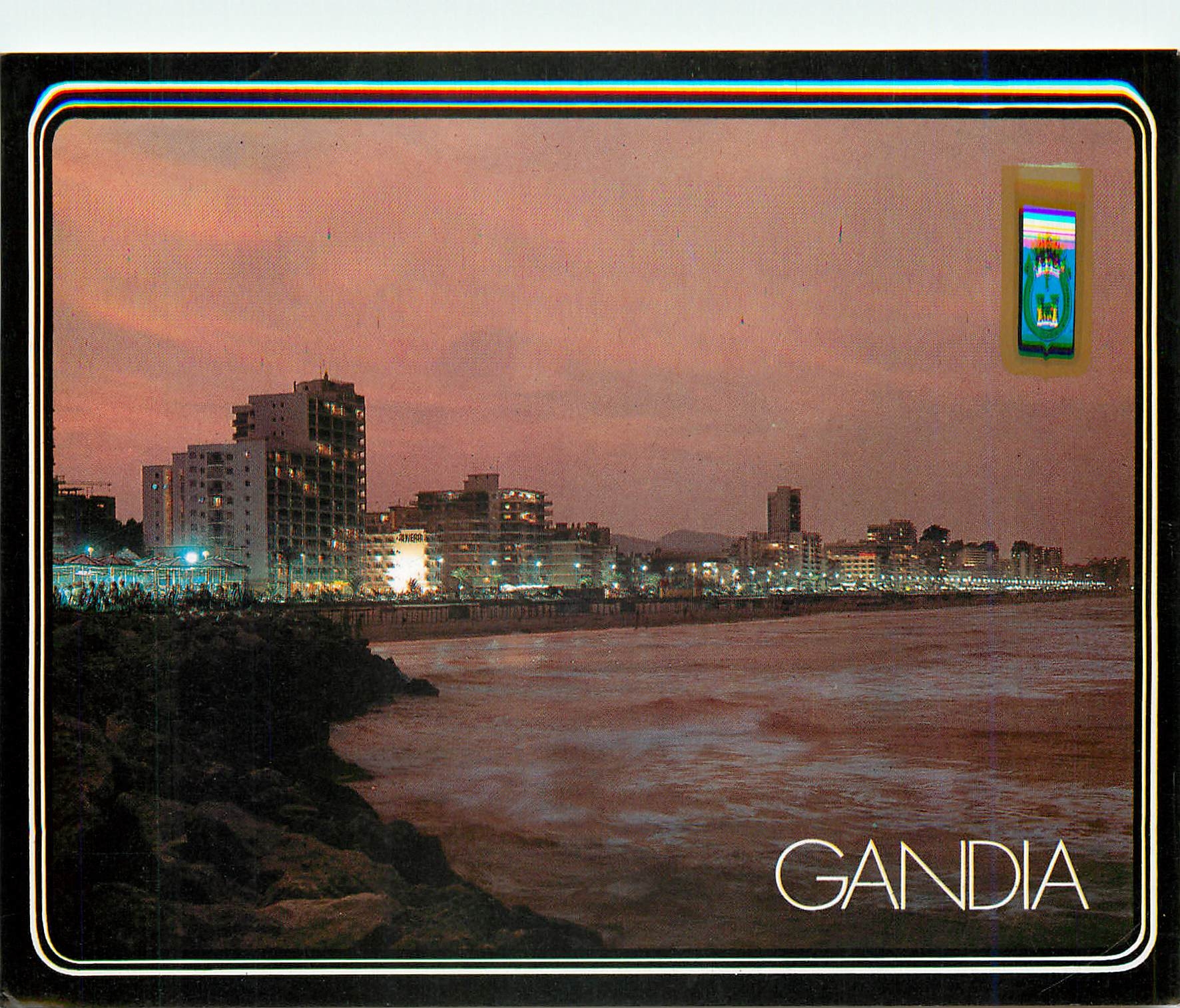 CPM Gandia (Valencia) Playa de Gandia Coucher de Soleil