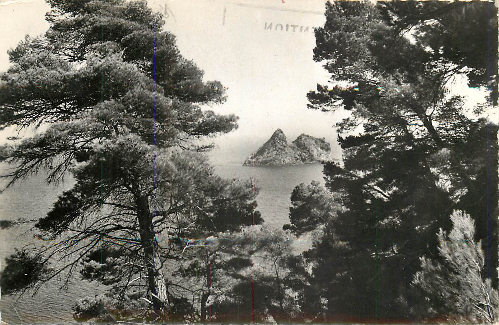 CPM La Seynes sur mer (Var) Le Rocher des deux Freres