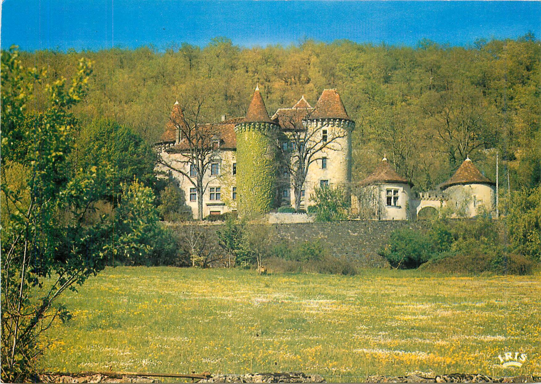 CPM Environs de Figeac (Lot) Chateau de Ceint d'Eau XVe XVIe s