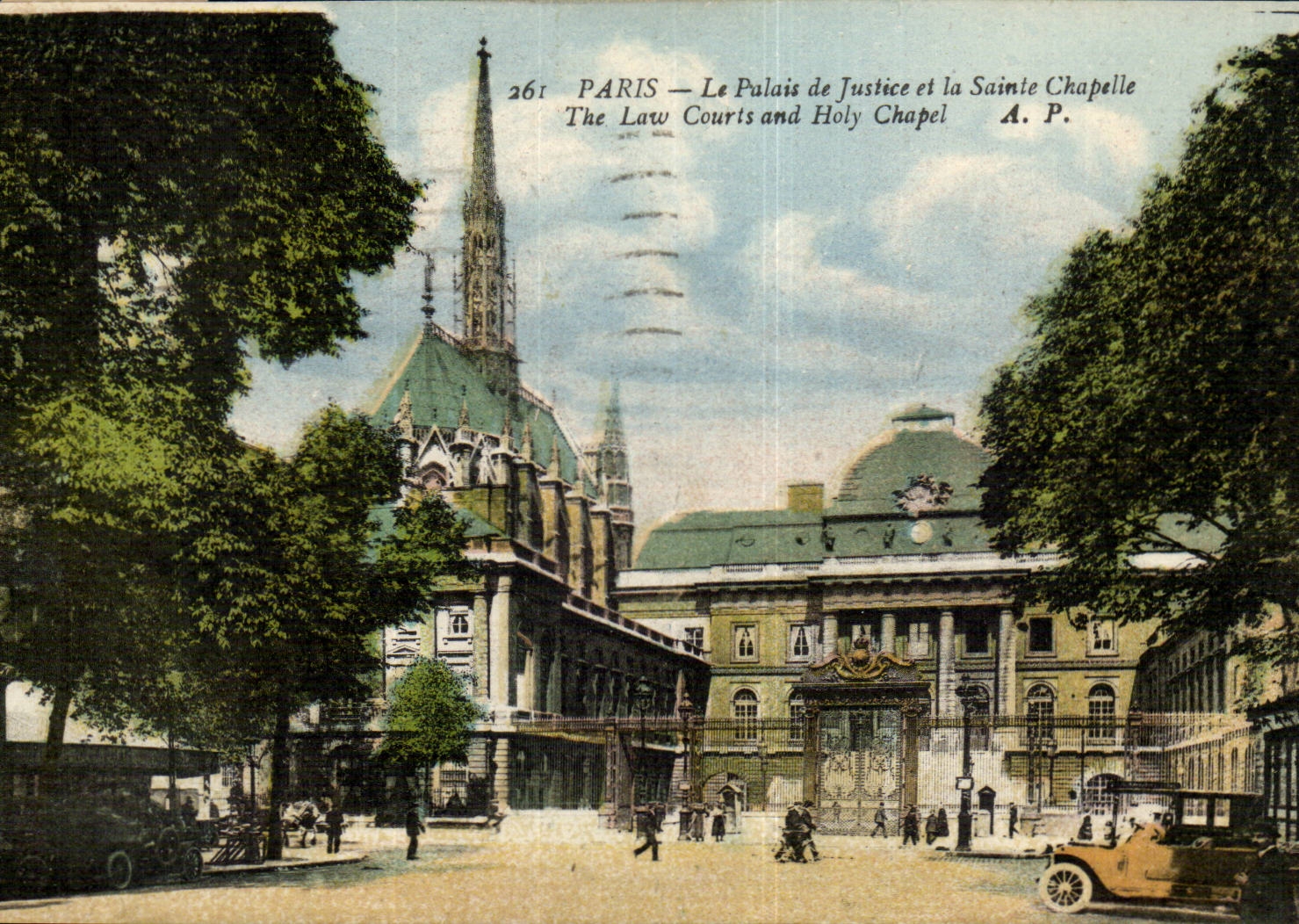 Gerichte Paris-CPA und Sainte die Wolbung